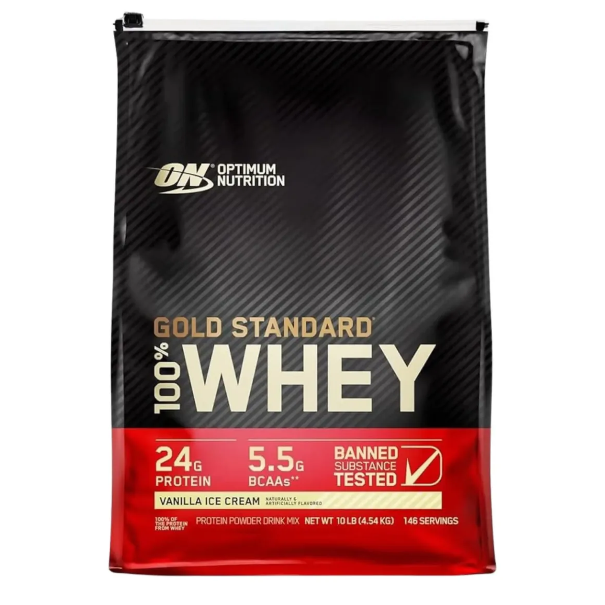 ON GOLD STANDARD 100% WHEY PROTEIN VAINILLA 10 LBS