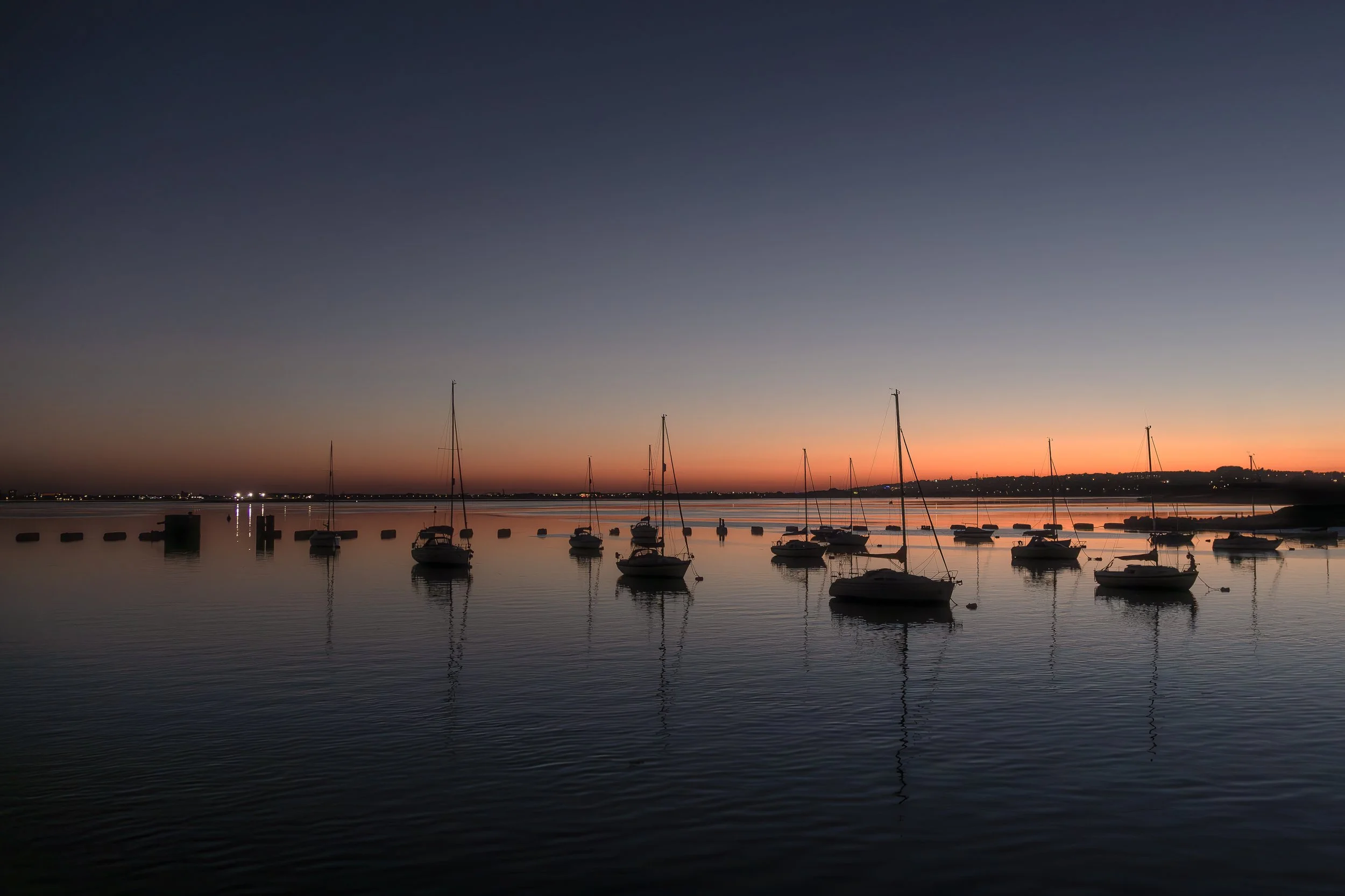 Sunset, Hayling Billy Trail