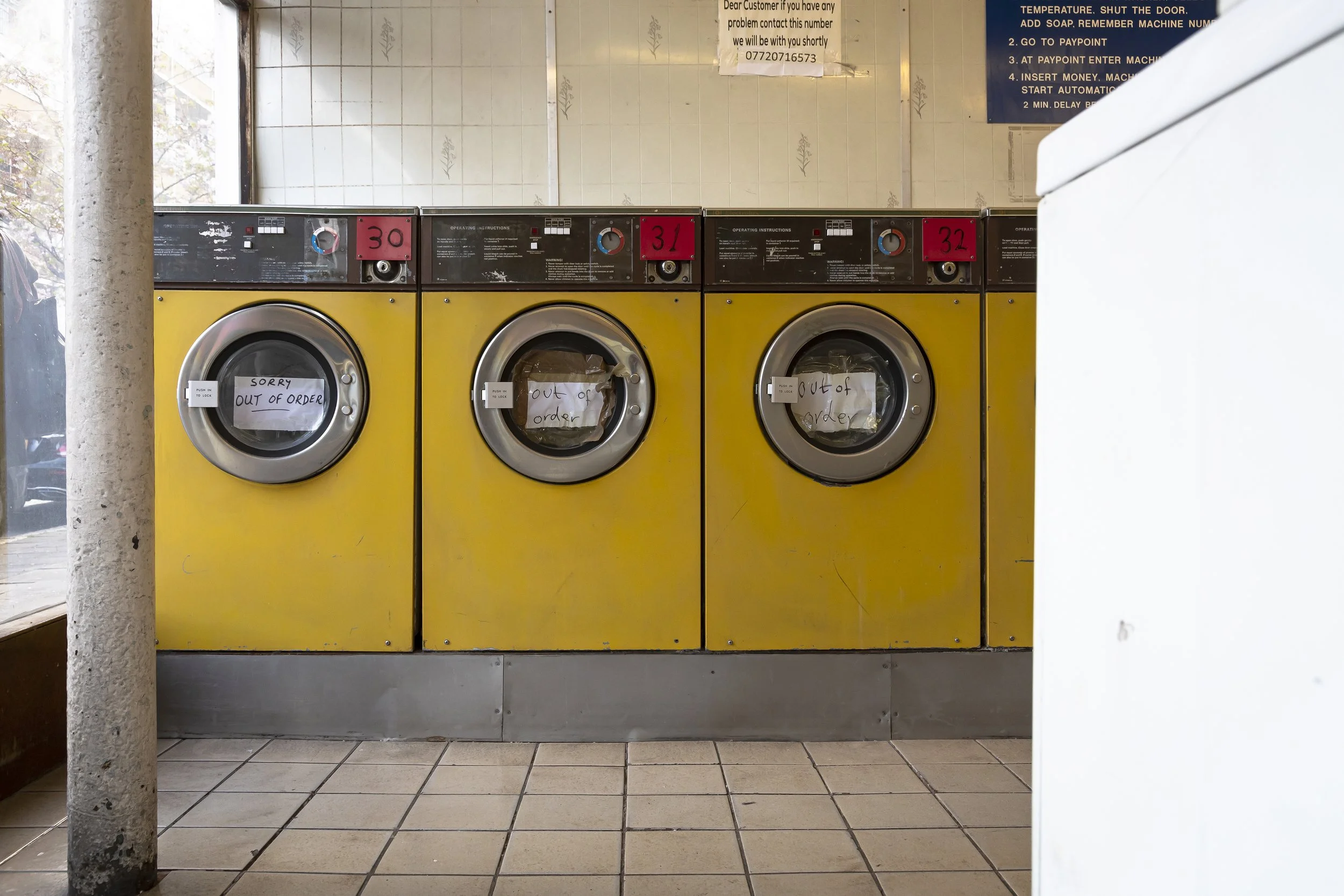Laundrette, Pimlico, SW1V
