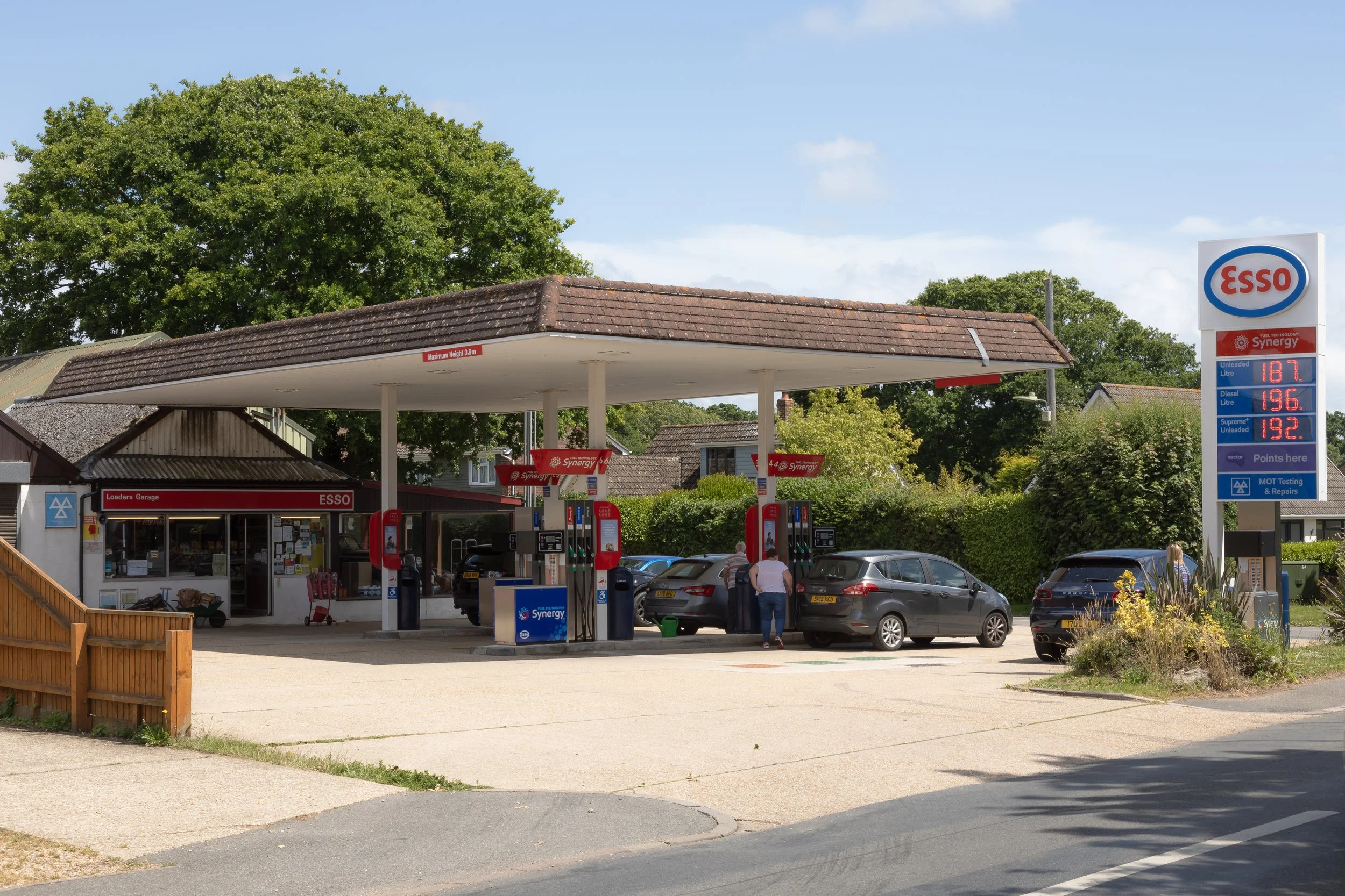 Esso Petrol Station, New Milton