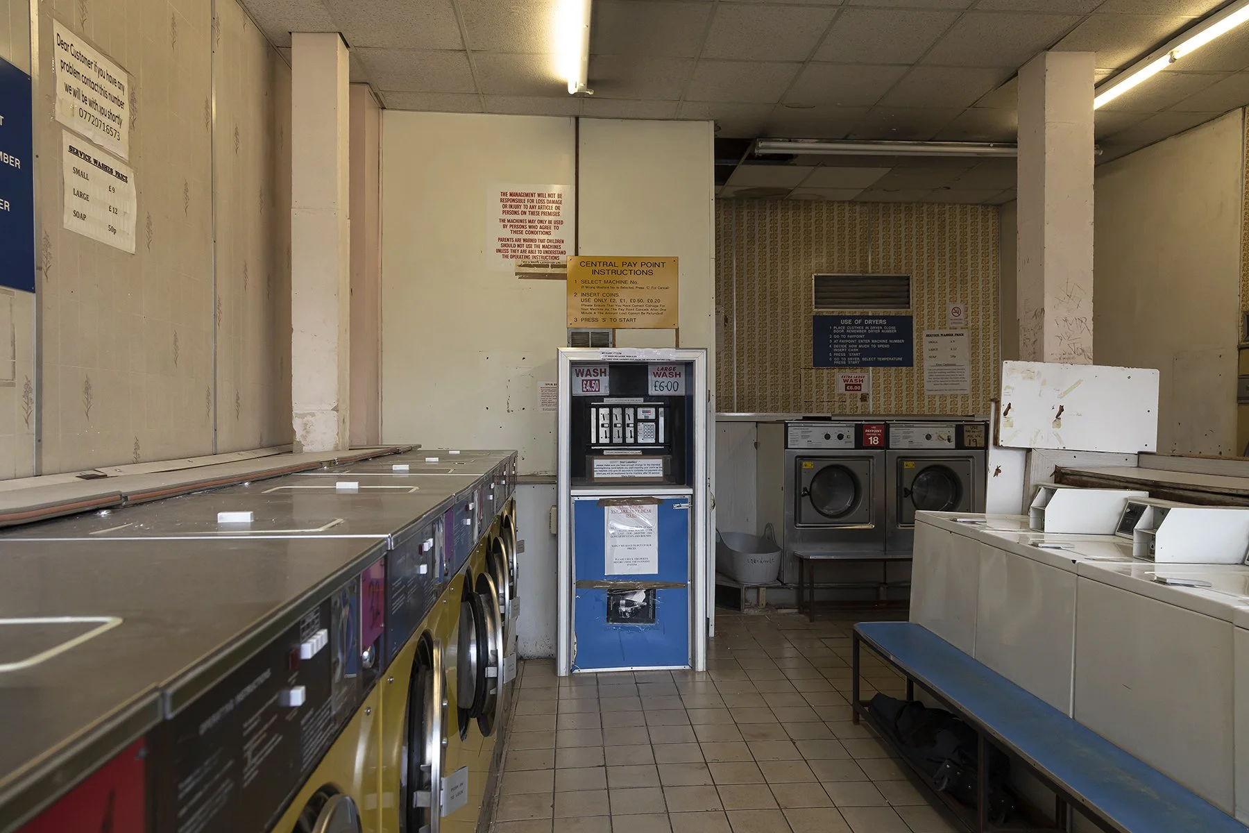 Laundrette, Pimlico, SW1V