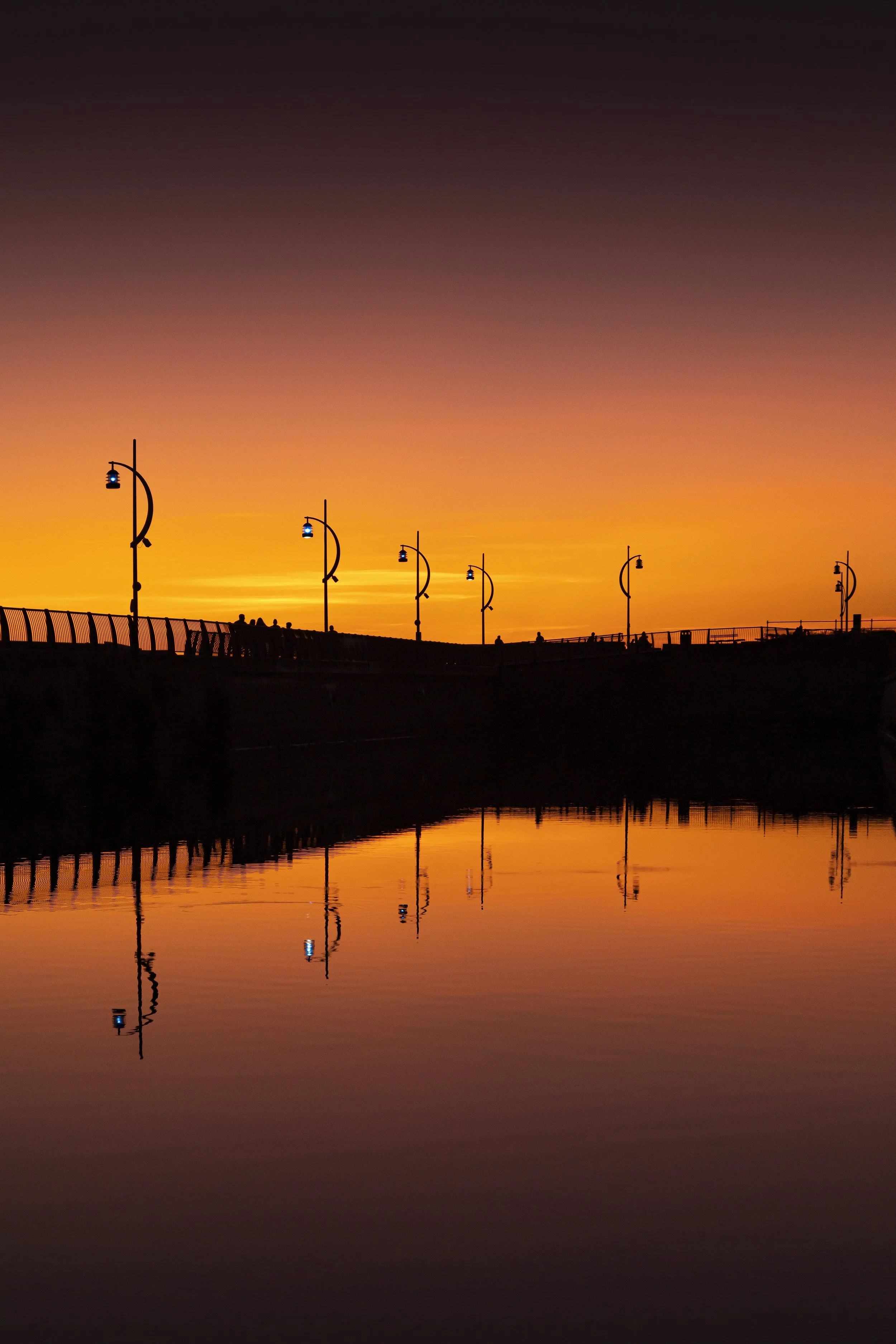 Sunset, Long Curtain Moat, Old Portsmouth