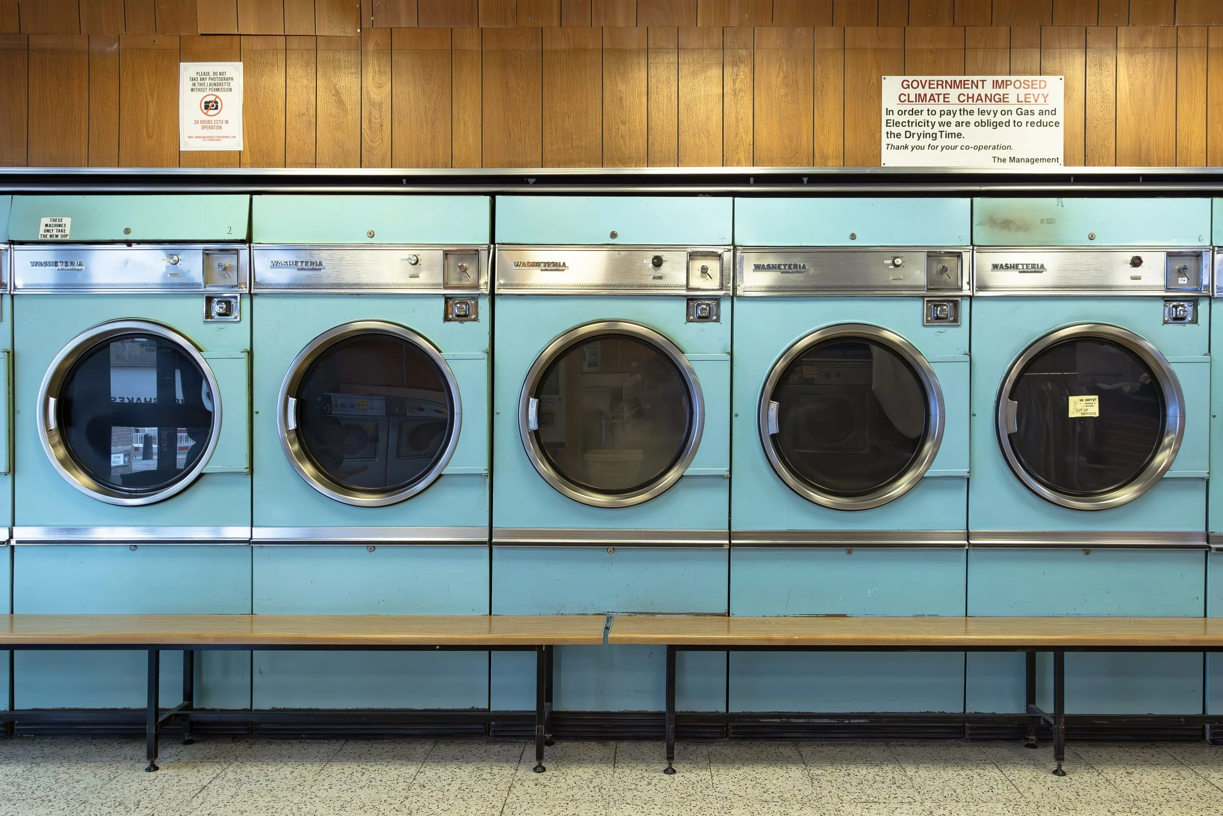 Barbican Laundrette, London, EC2Y