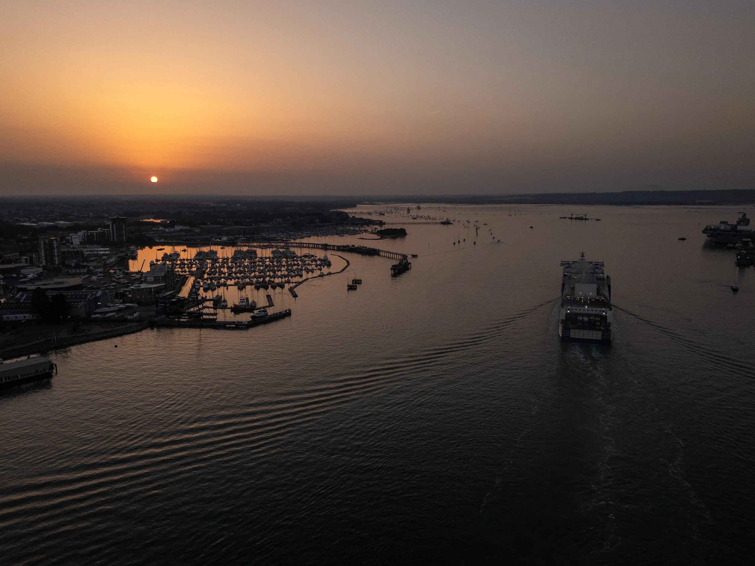 Sunset, Gosport