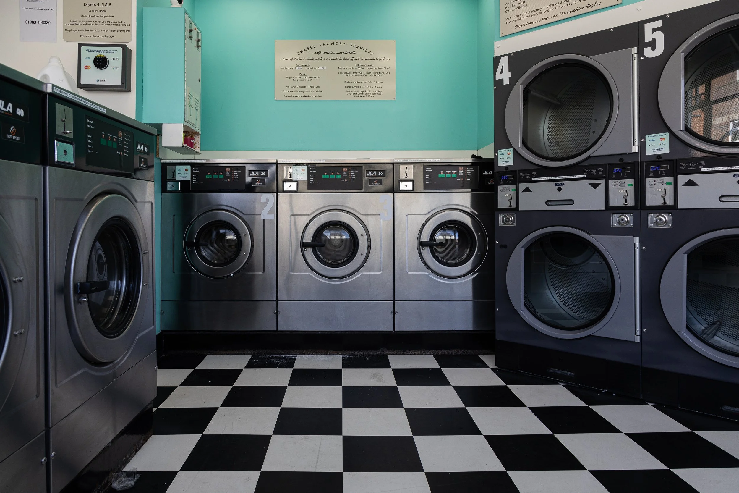 Chapel Laundry Sevices, Isle of Wight, PO36