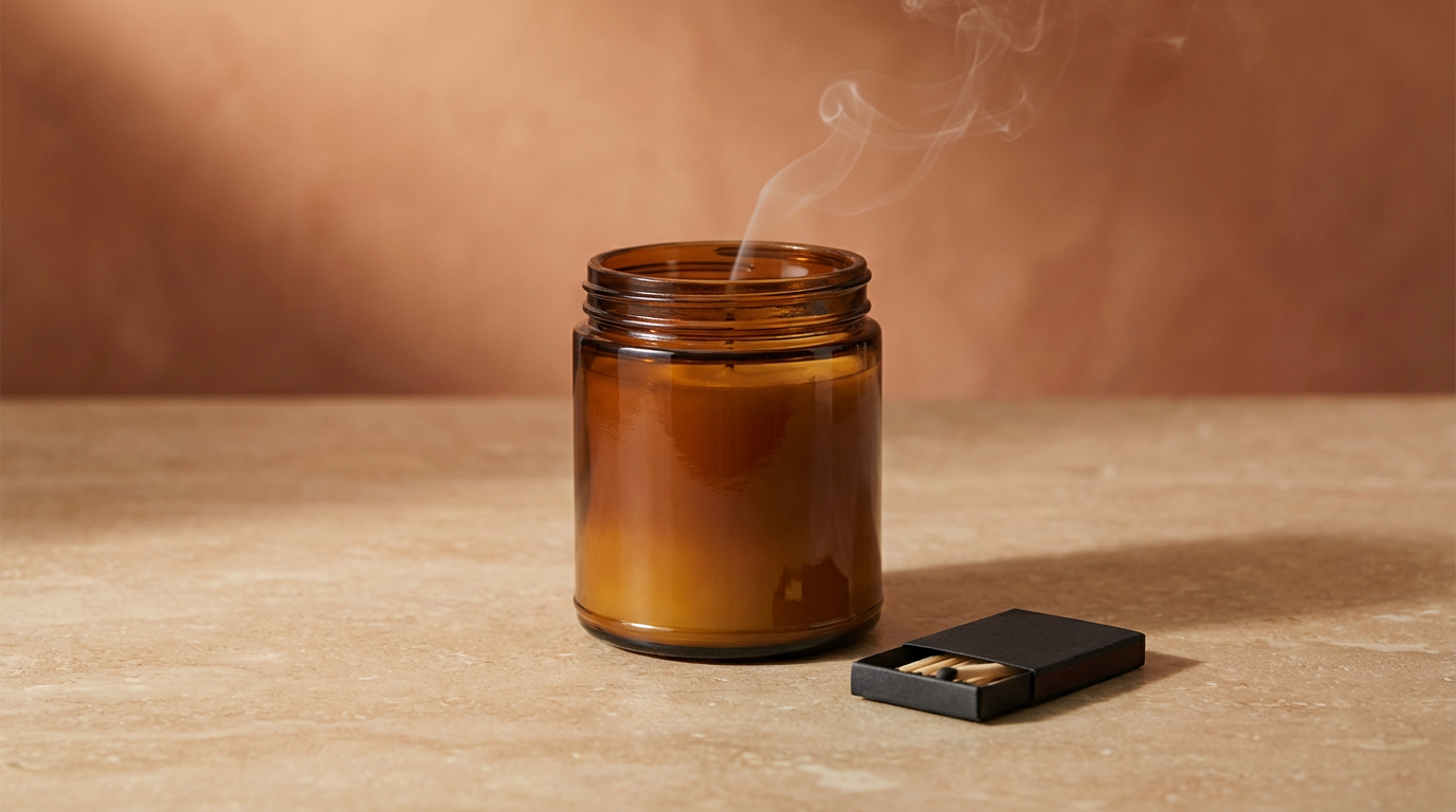 Amber Jar Candle