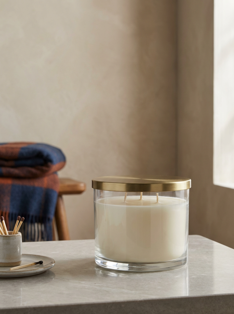 Three-Wick Candle