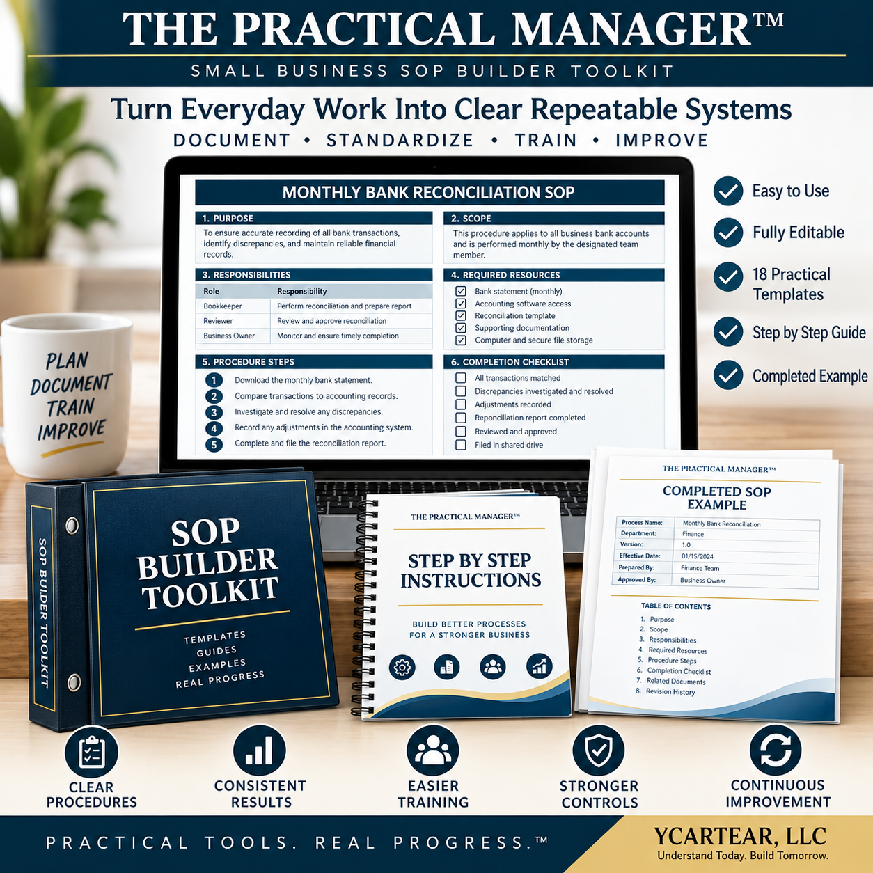 The Practical Manager™ Series - SOP Builder Toolkit