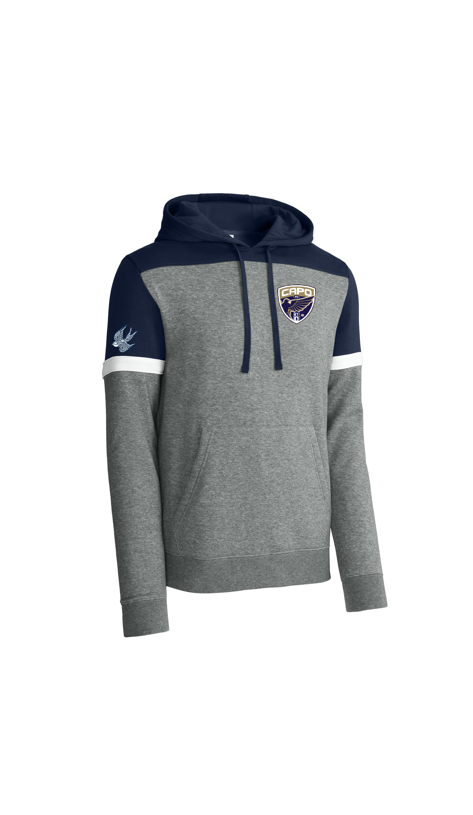 Capo Fleece Shoulder Block Hoodie