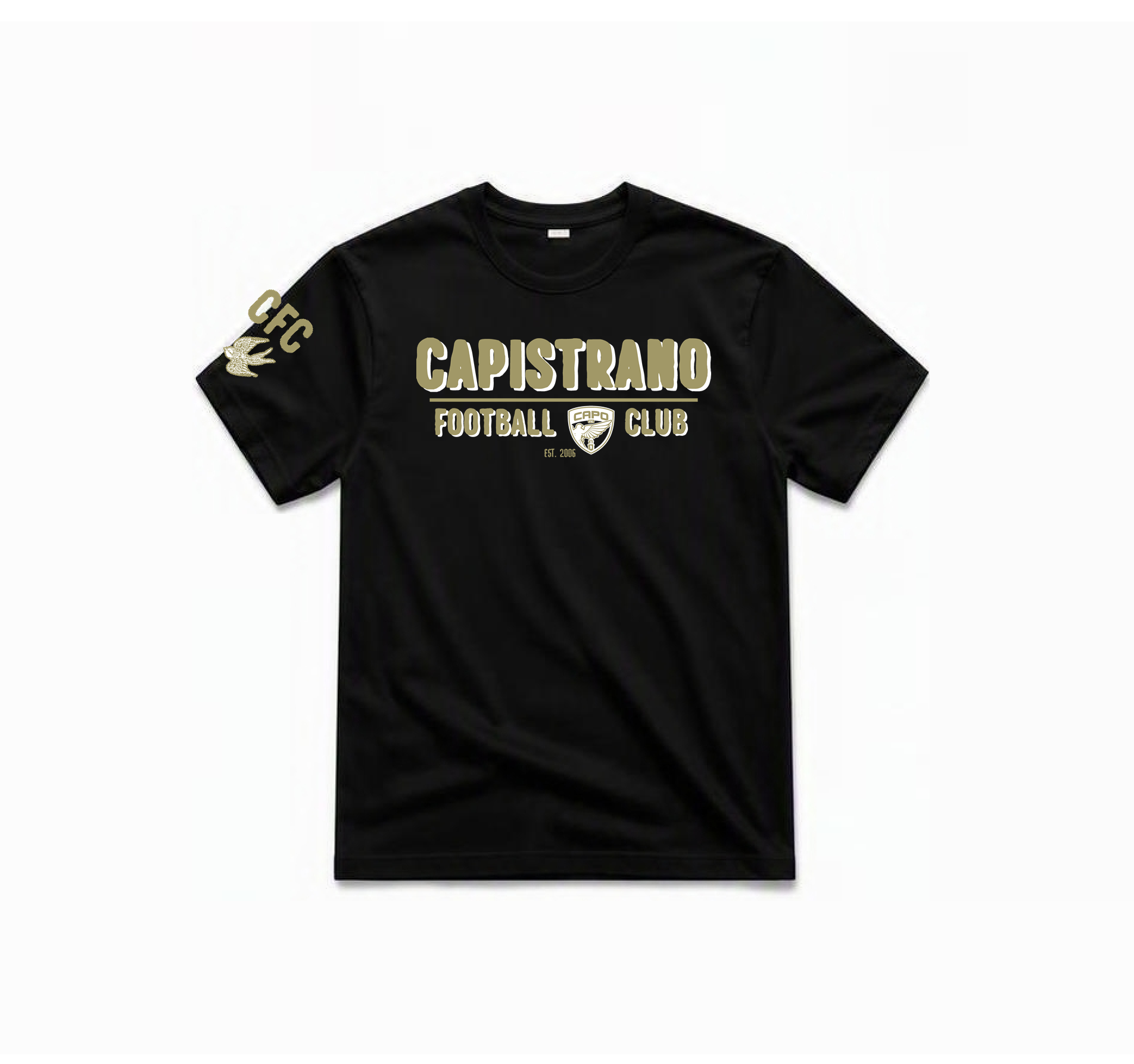 Capistrano Football Club - Fendesert Sans Font (black tee).png
