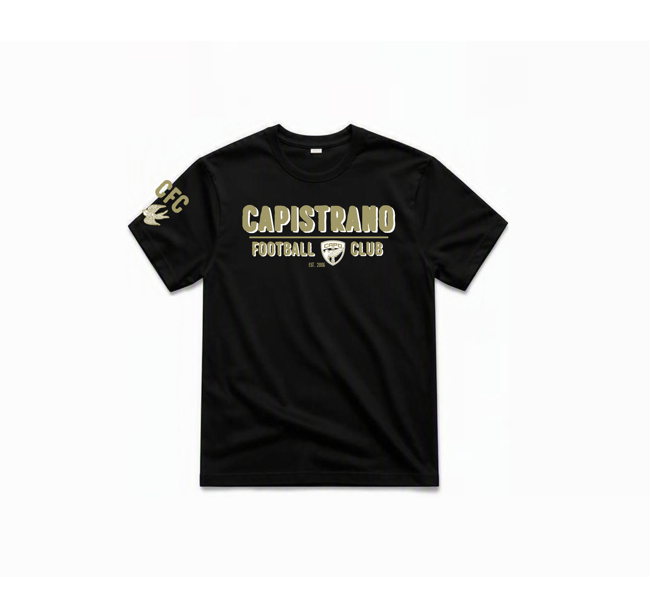 Capistrano Football Club - Fendesert Sans Font (black tee).png