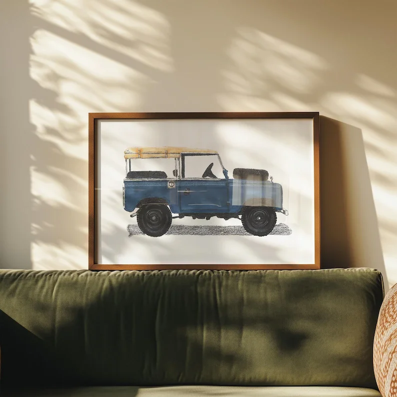 Land Rover Print