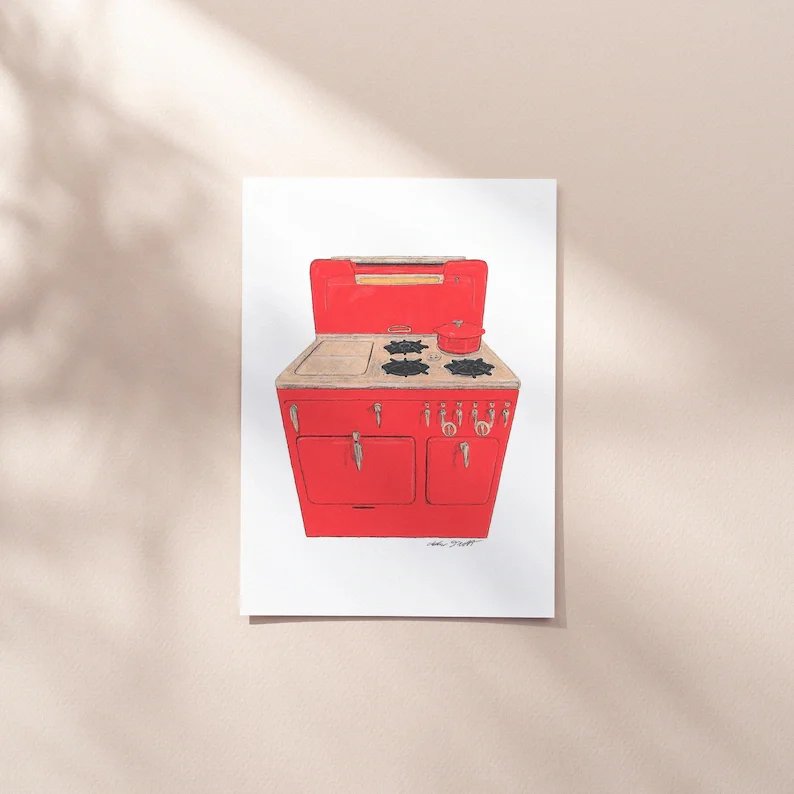 Chambers Stove Print