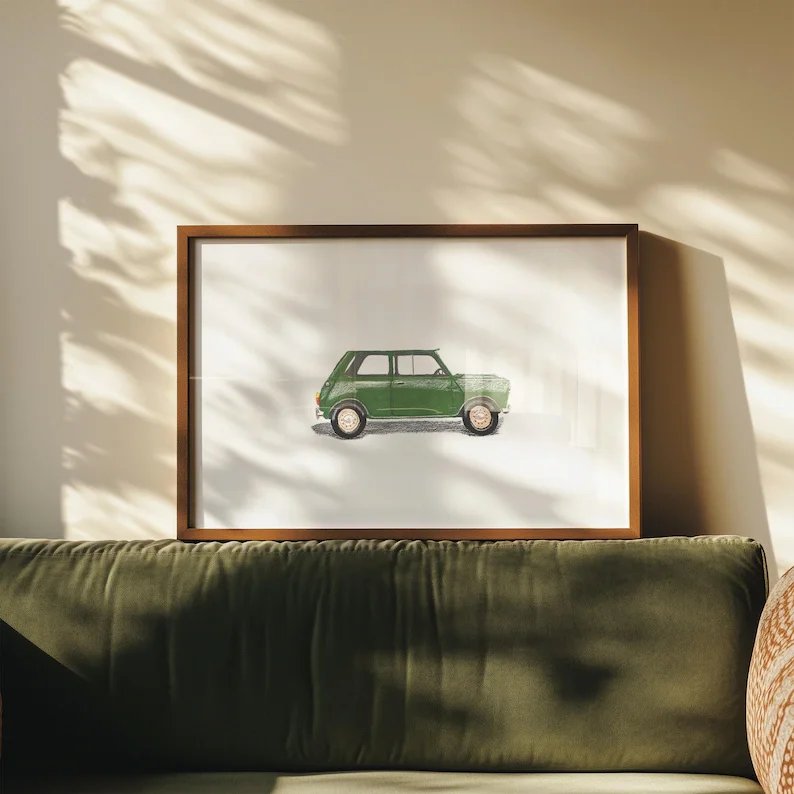 Mini Cooper Print