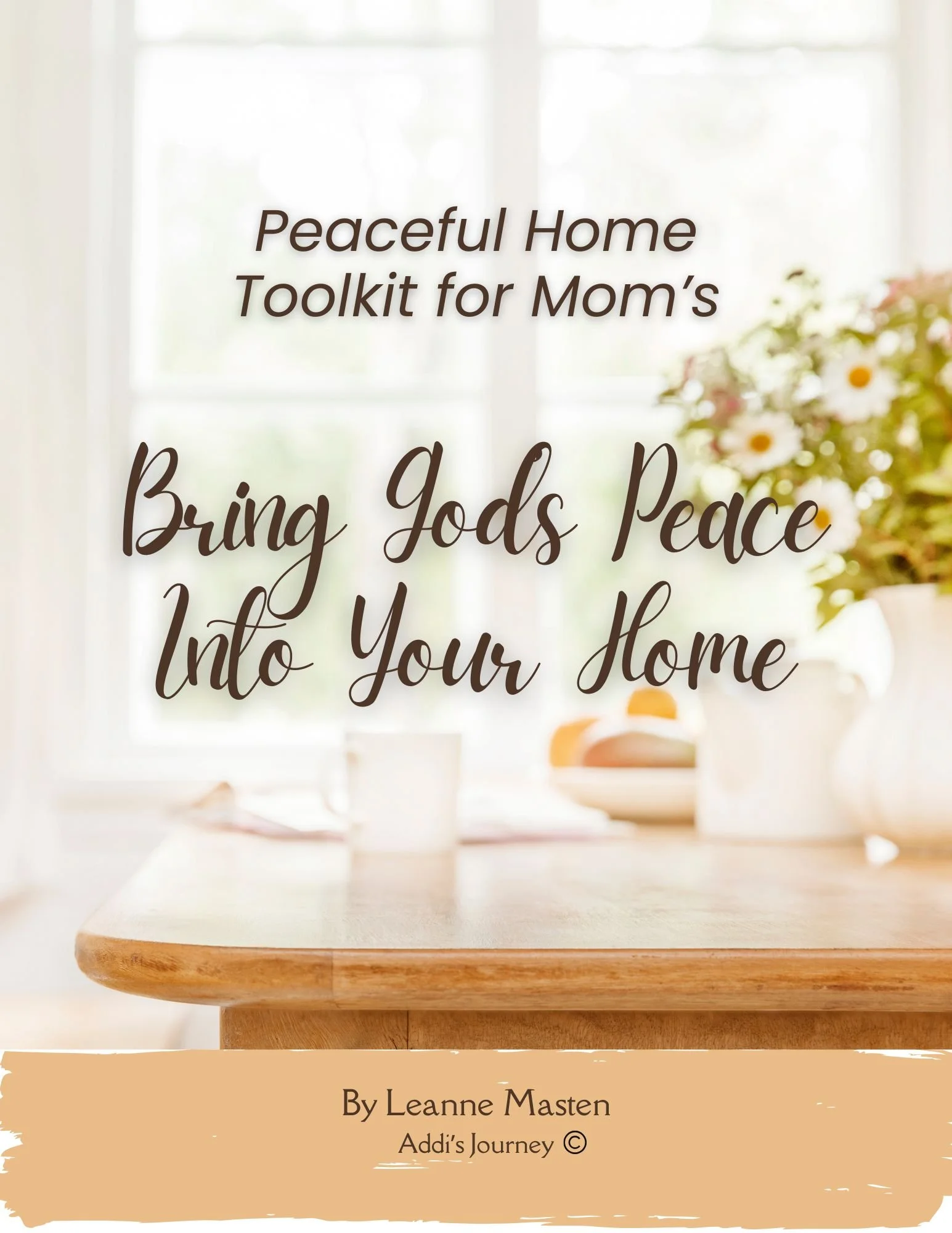 Peaceful Home Toolkit for Mom's (Digital)