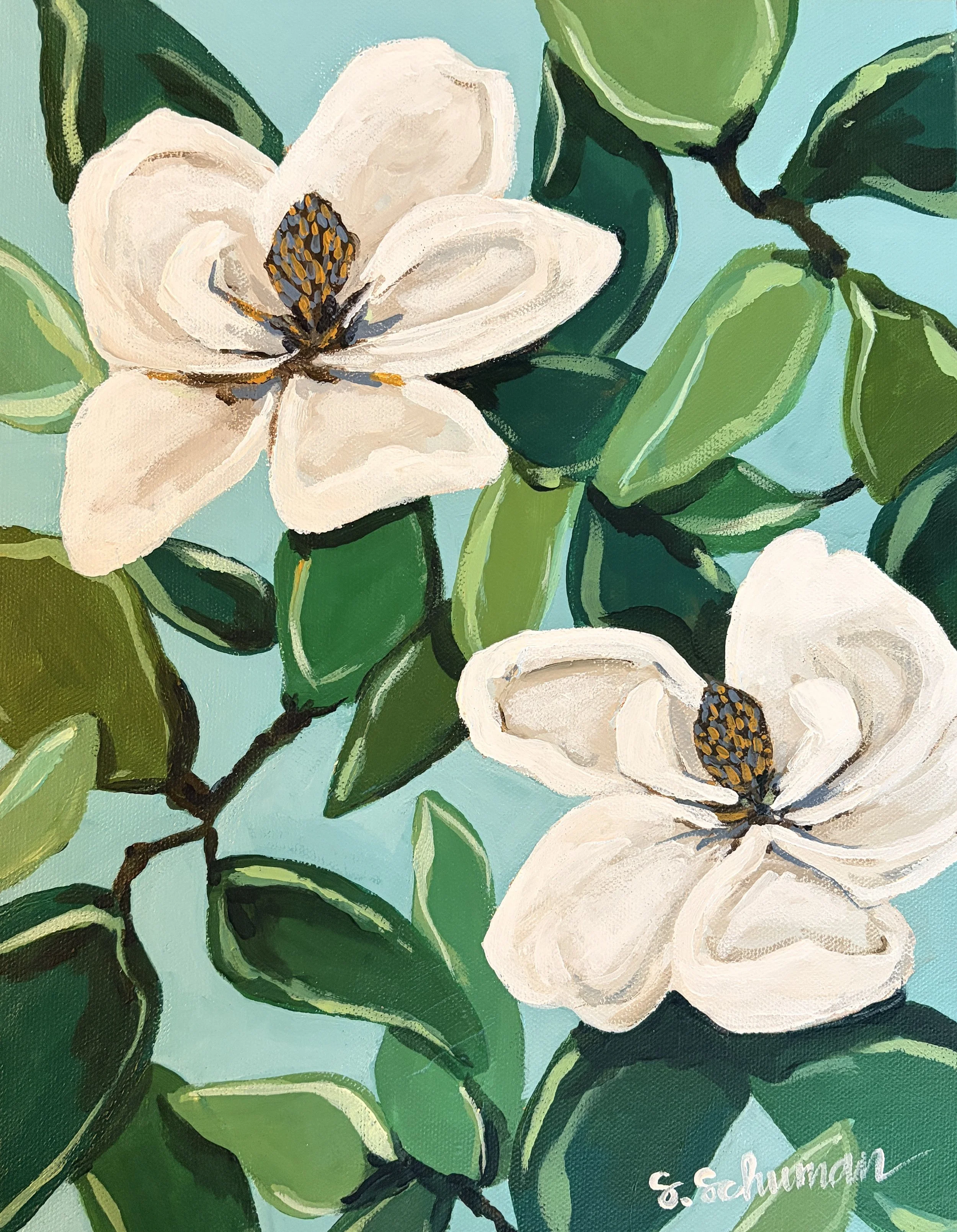 Magnolia Sky 11x14
