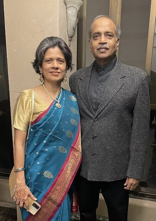 Mr & Mrs Arora, founders of Gur Caterers