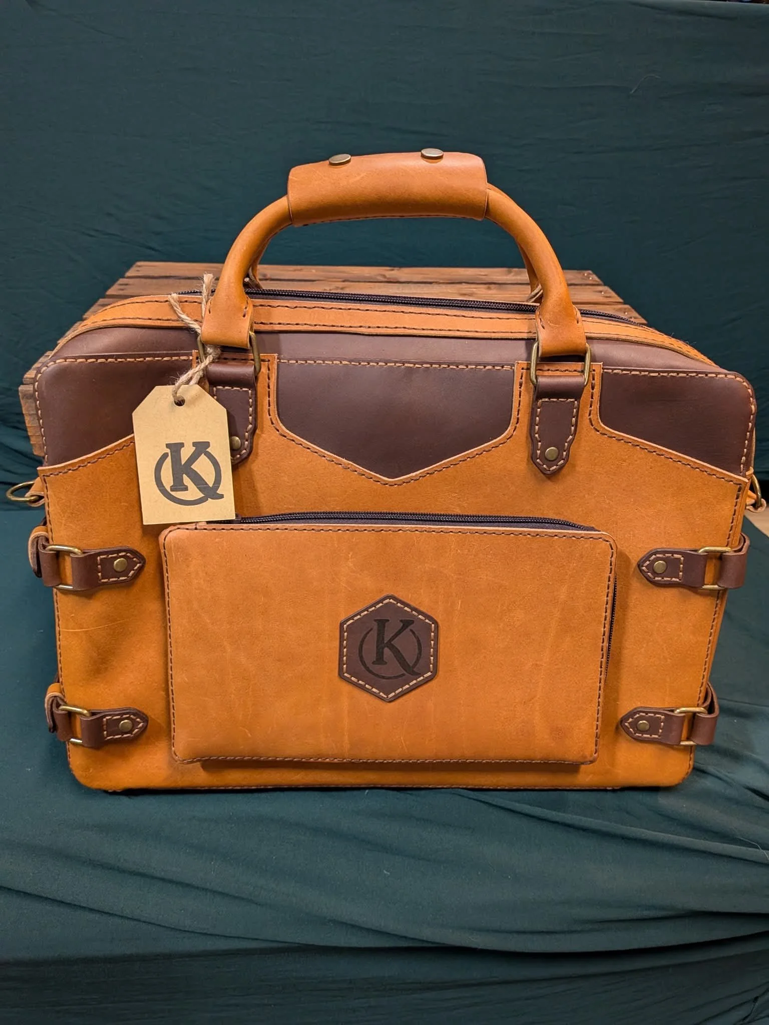Tan Briefcase