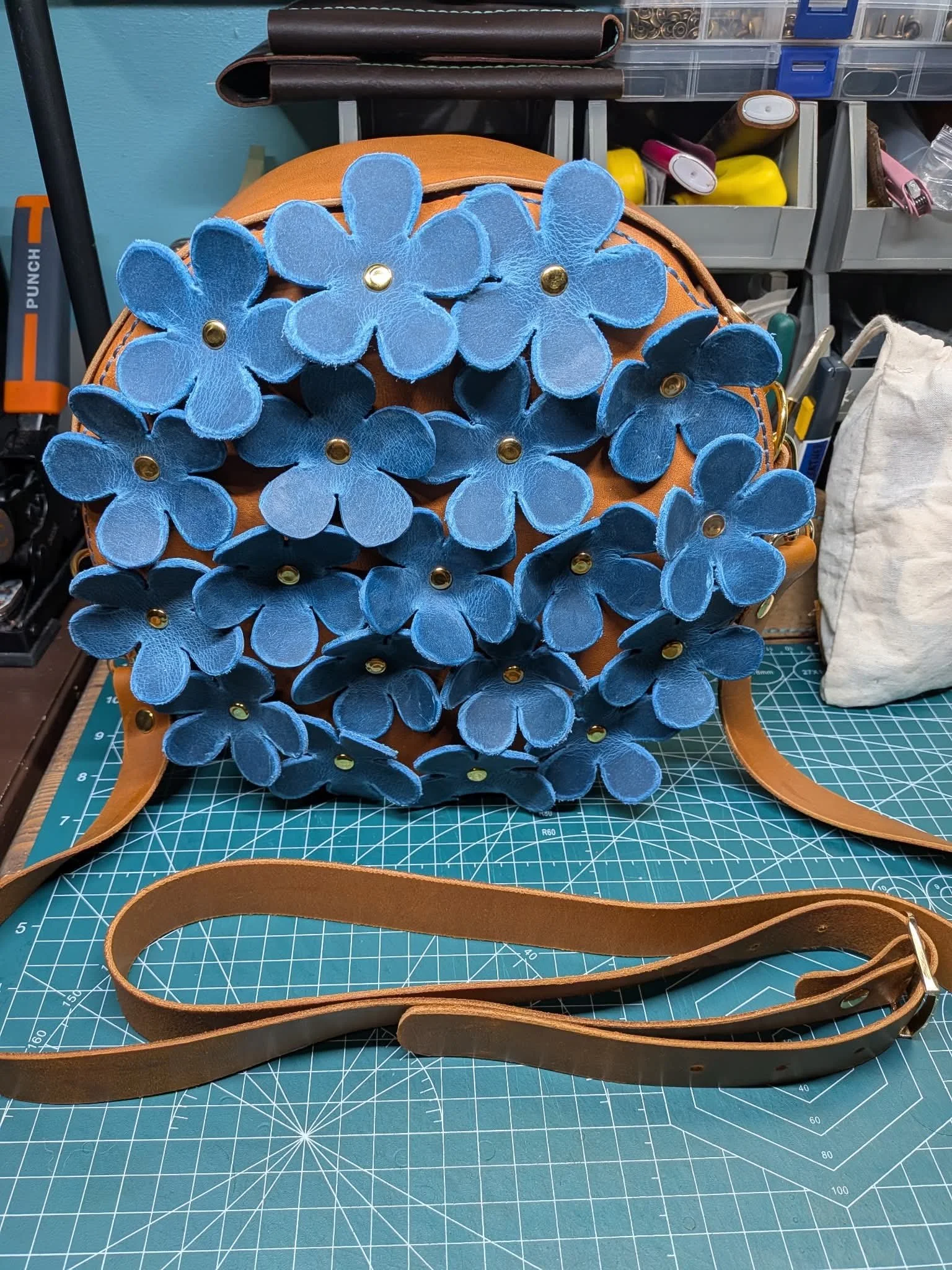 Daisy Bag - Blue