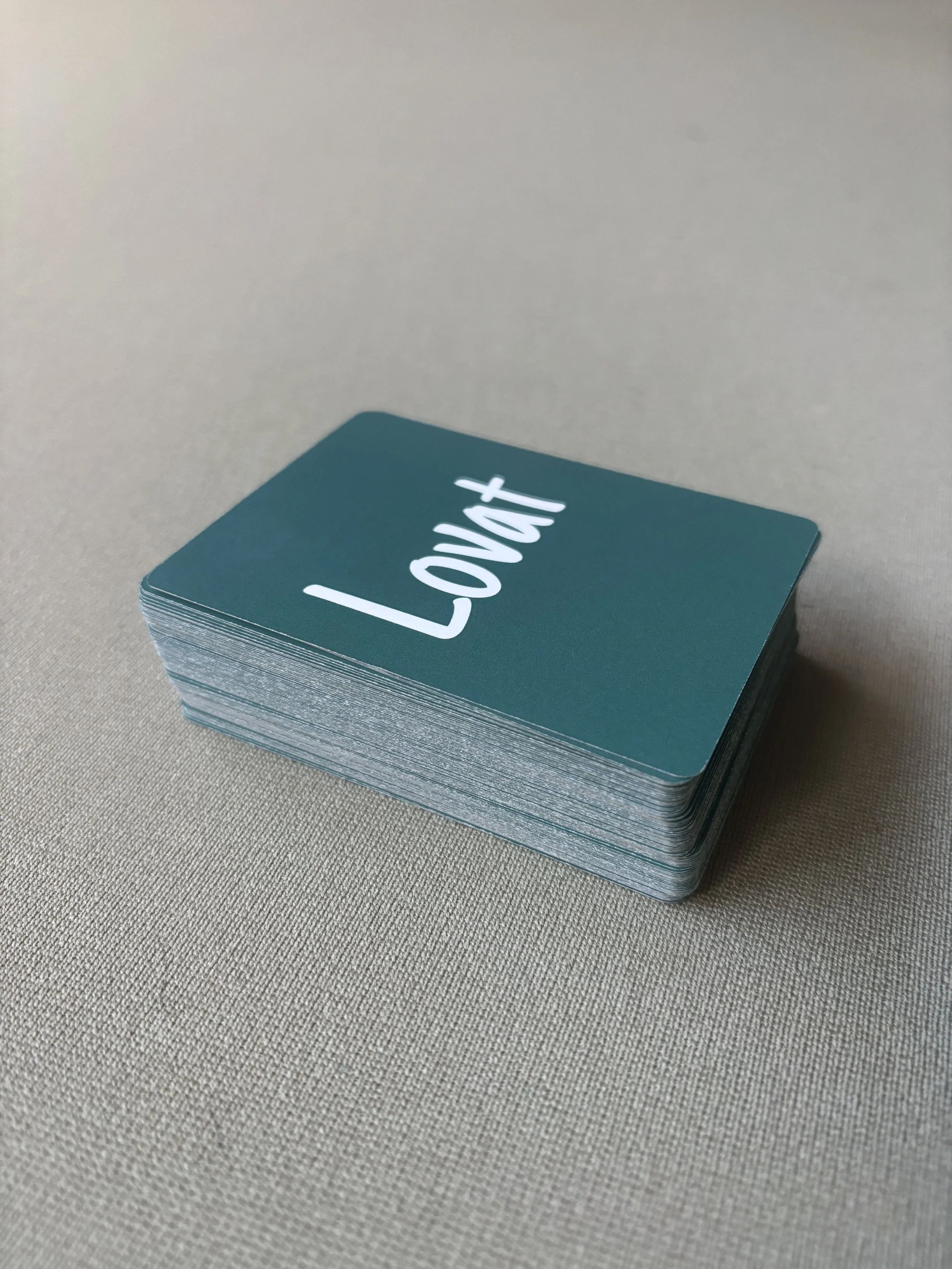 The Lovat deck shown from the side