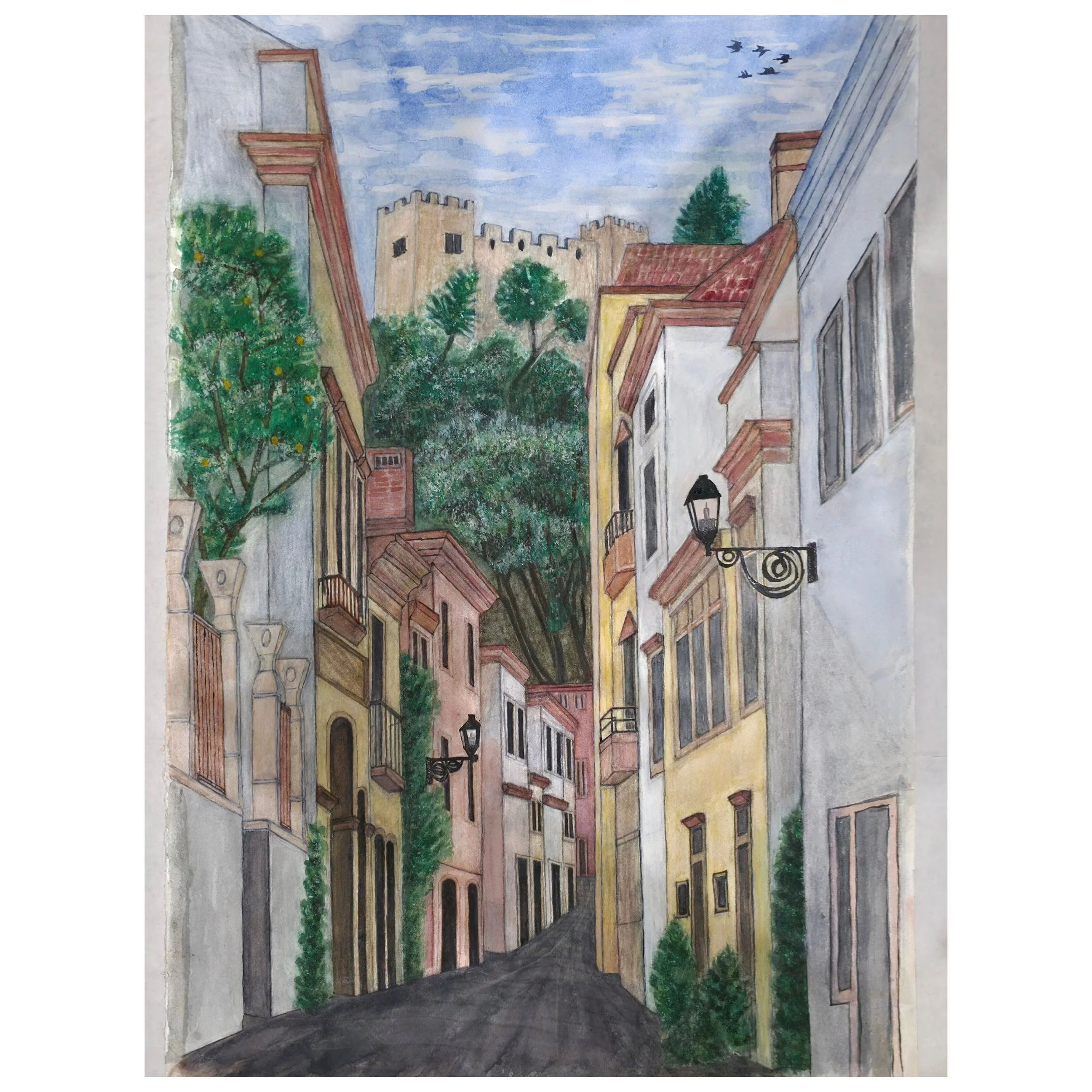 Street in Tomar - Print