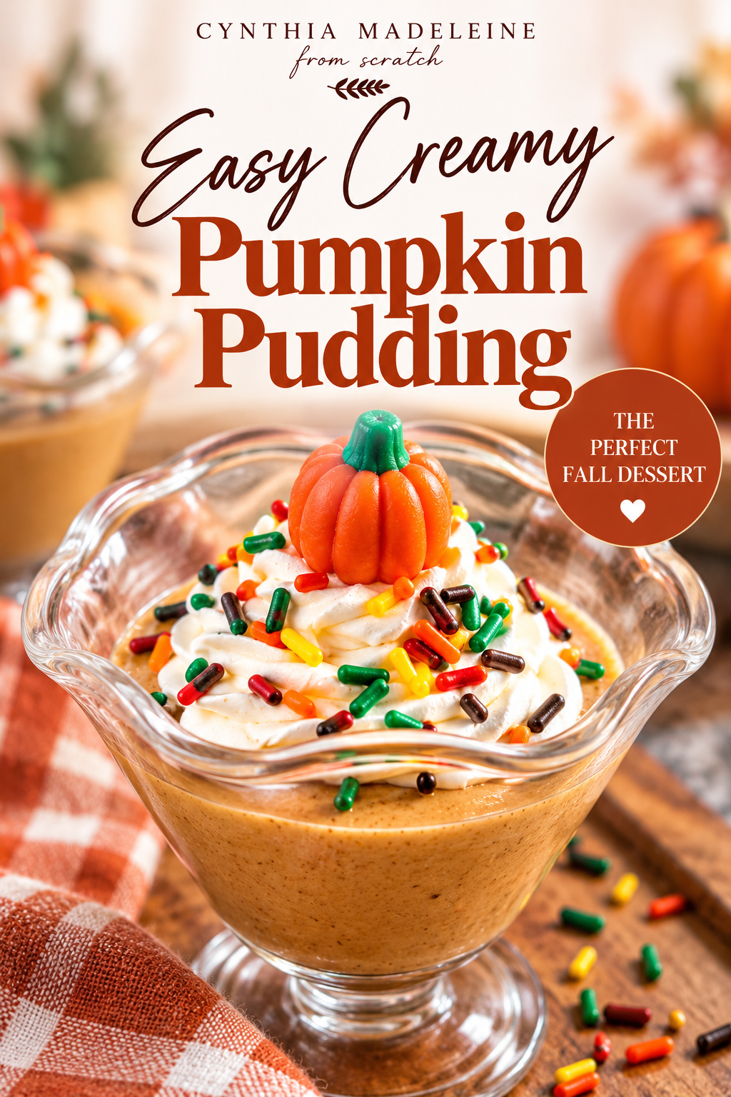 Creamy Pumpkin Spice Pudding