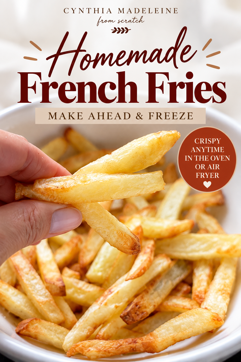 Homemade Freezer French Fries