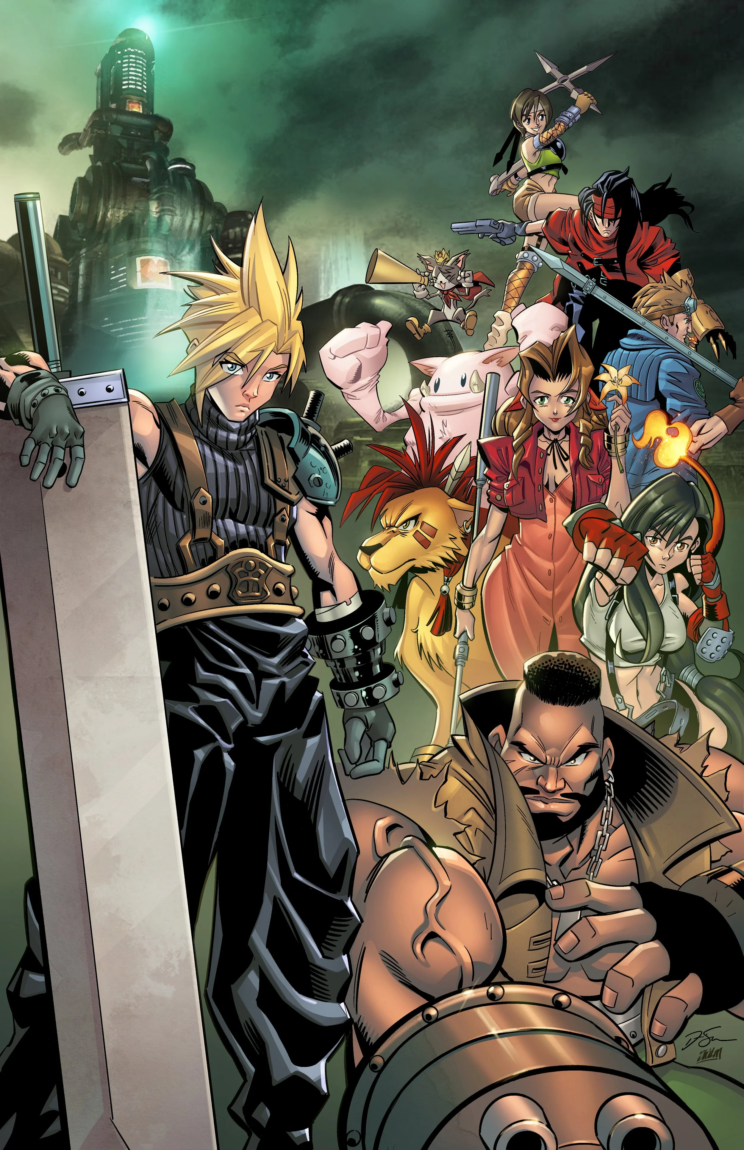 FFVII Ver2 Green