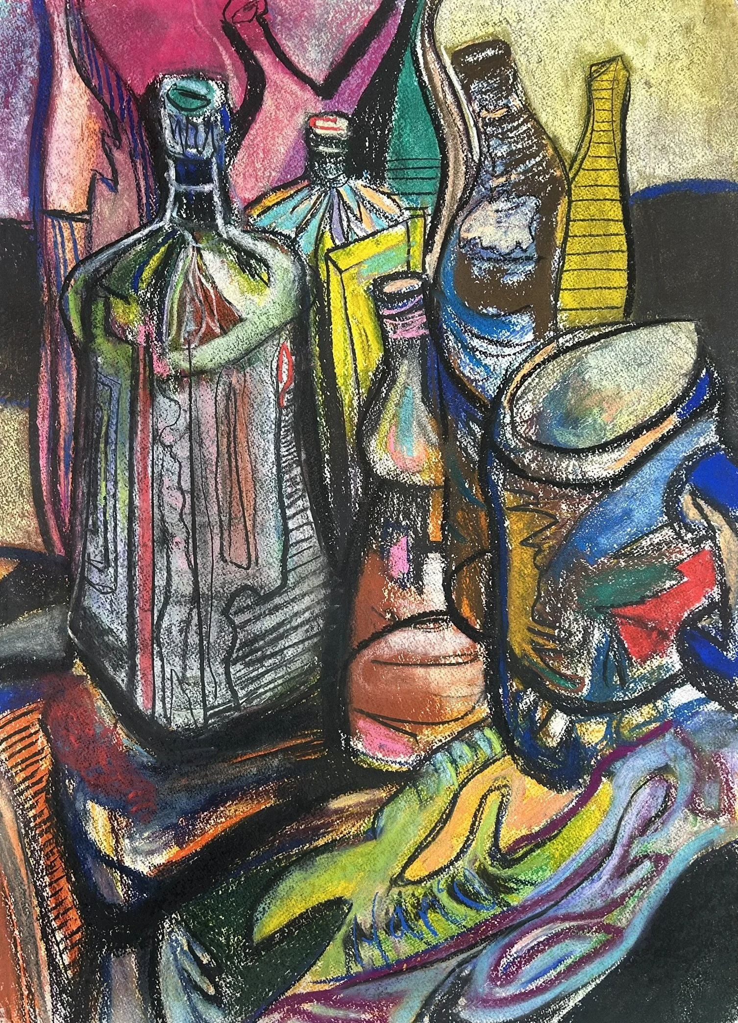 Soft Pastel. 30 x 22 in