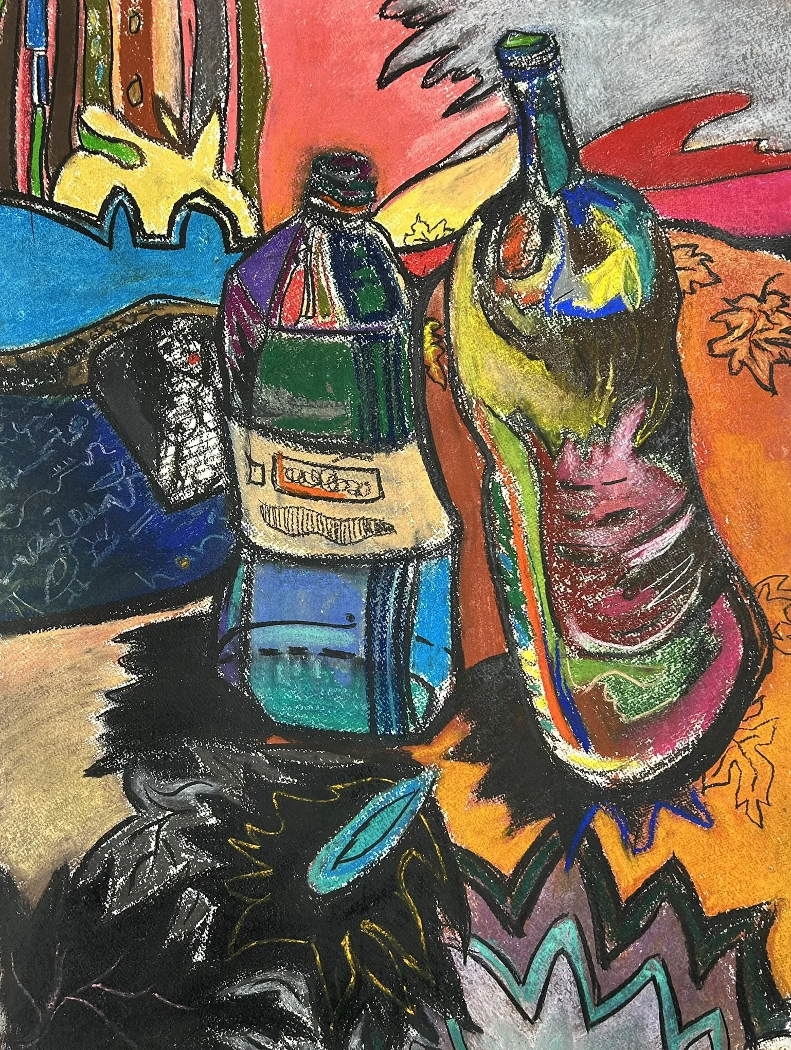 Soft Pastel. 30 x 22 in