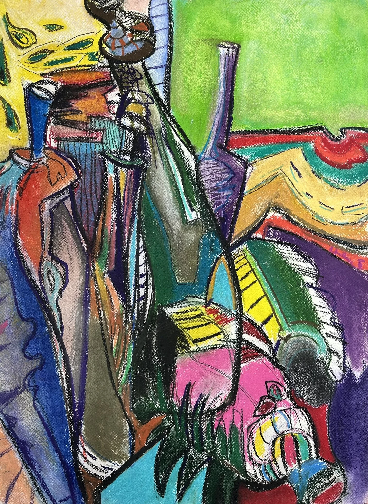Soft Pastel. 30 x 22 in
