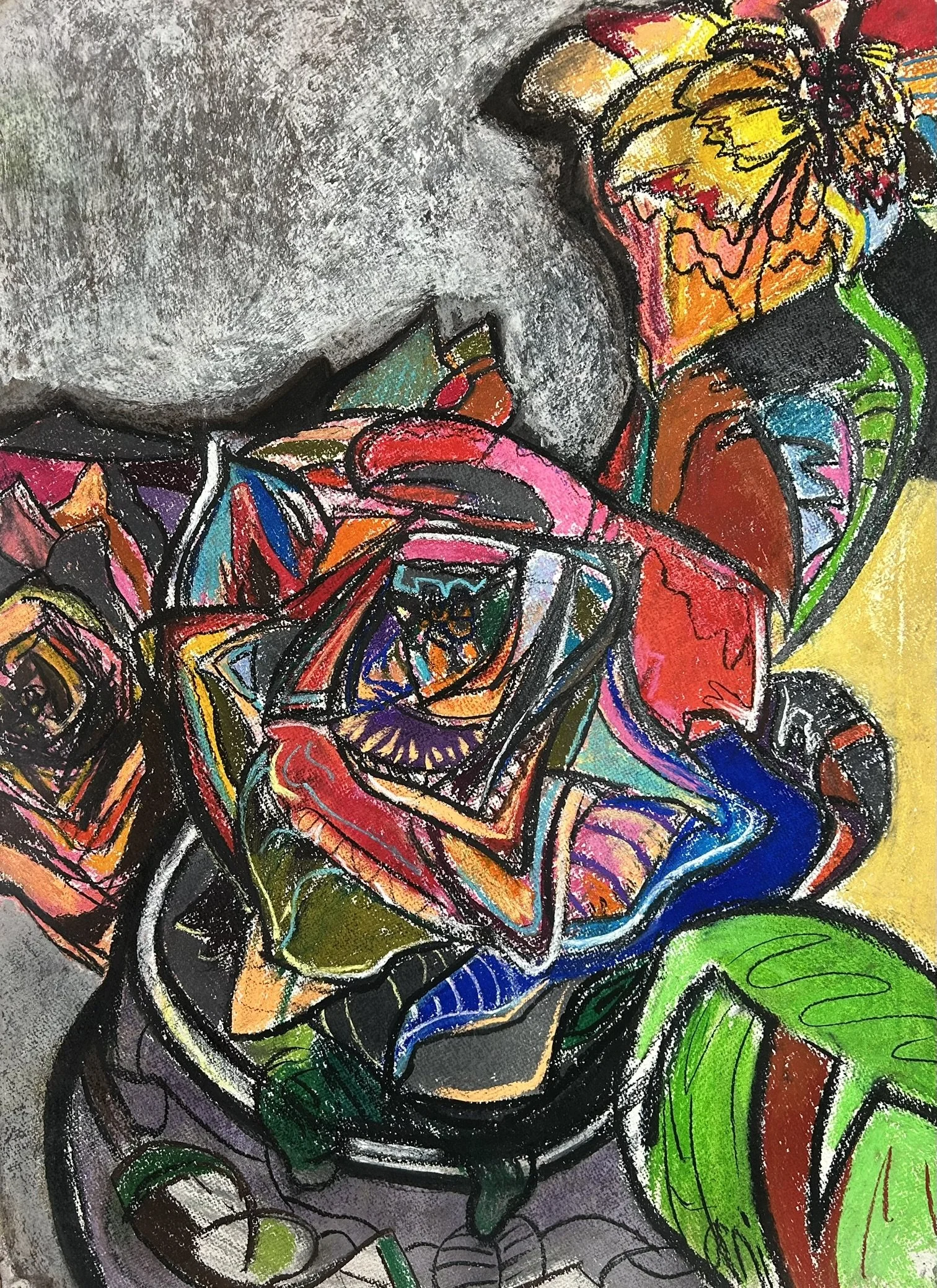 Soft Pastel. 30 x 22 in