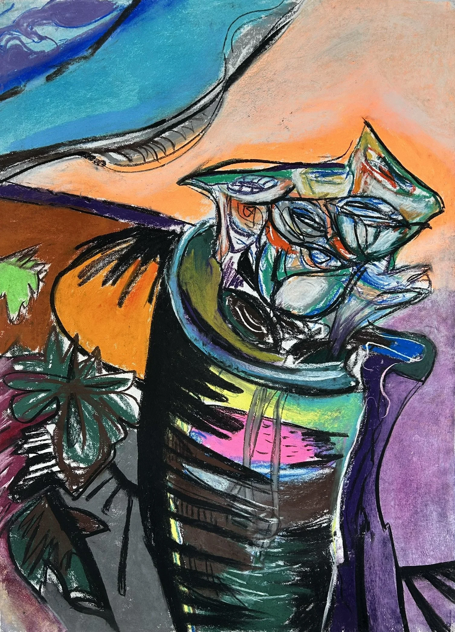 Soft Pastel. 30 x 22 in