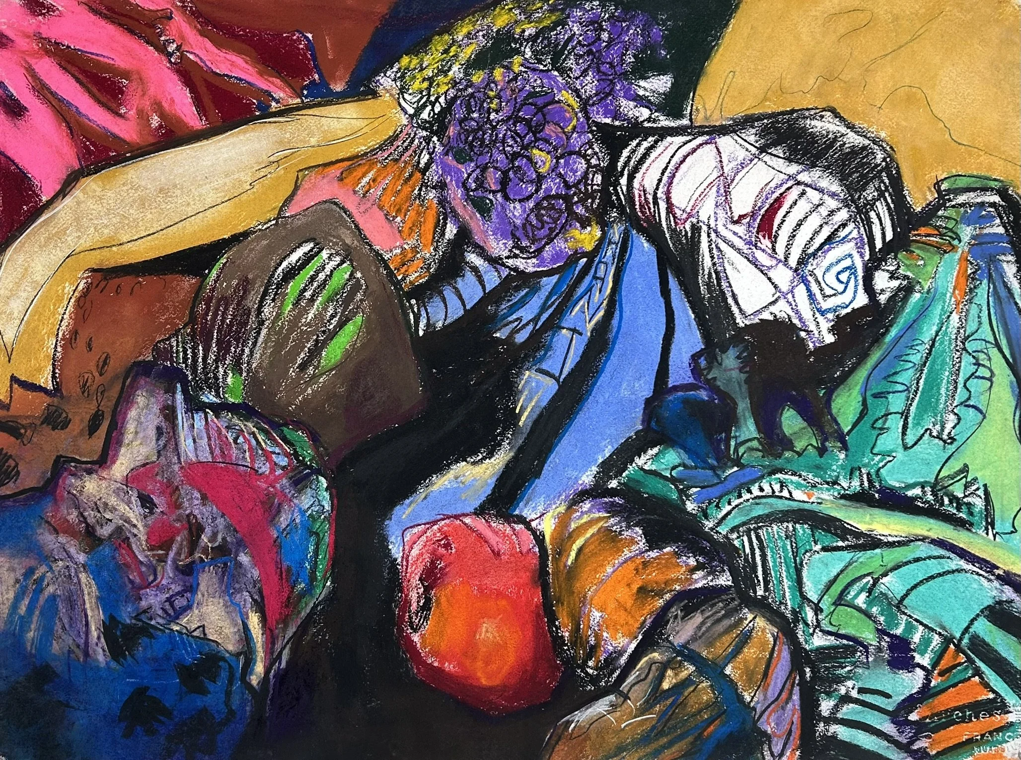 Soft Pastel. 30 x 22 in