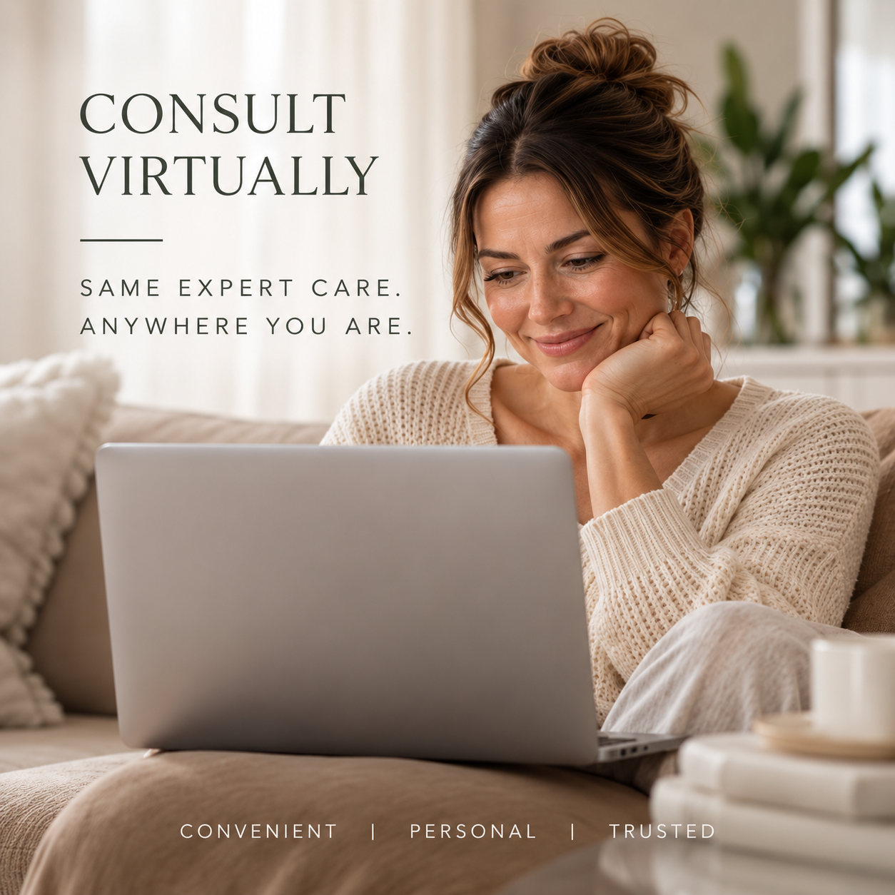 Magnolia Nurse Aesthetics virtual consultation offering personalized aesthetic care from anywhere.