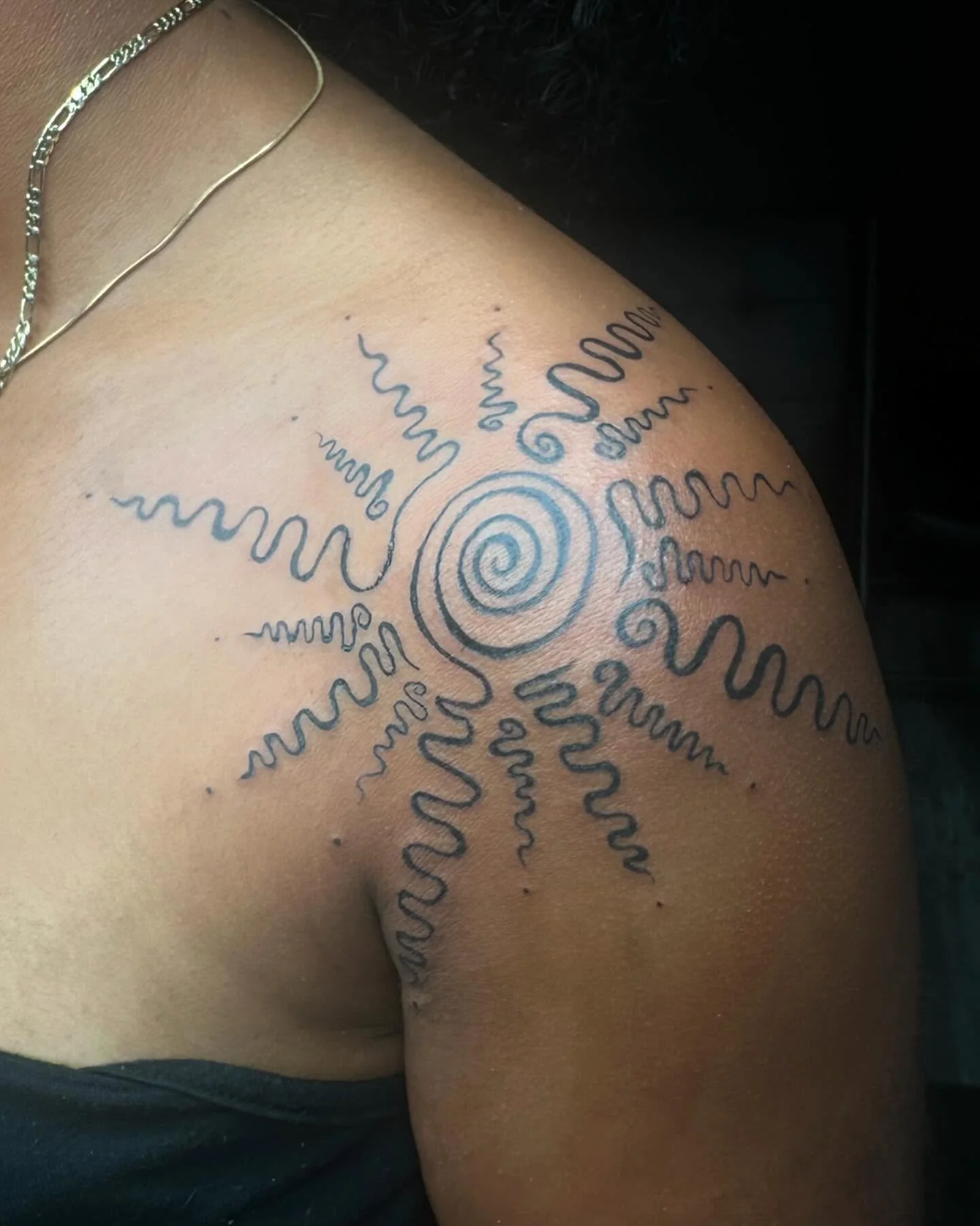 Custom sun design 
@littleblackgoblin 

#tattooartist 
#tattoos #tattoos