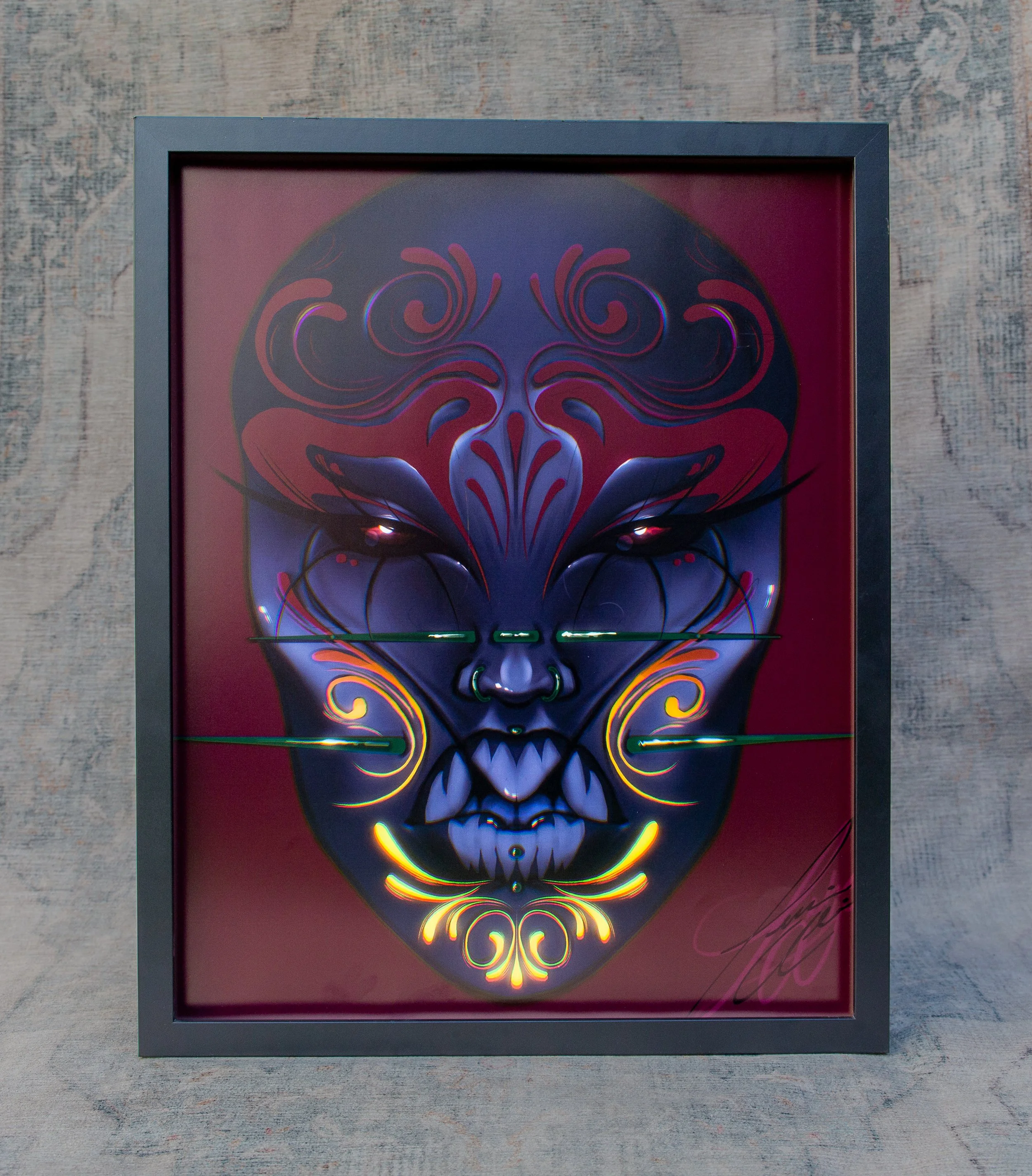 ‘Tattoo Face’ Print