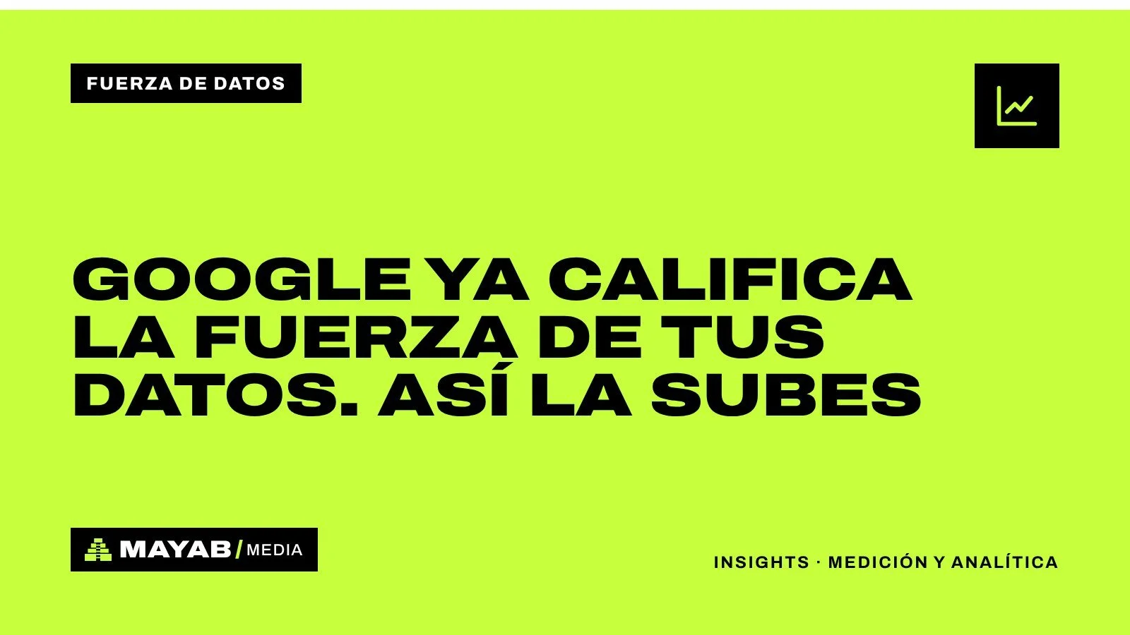 Google ya califica la fuerza de tus datos. Así la subes