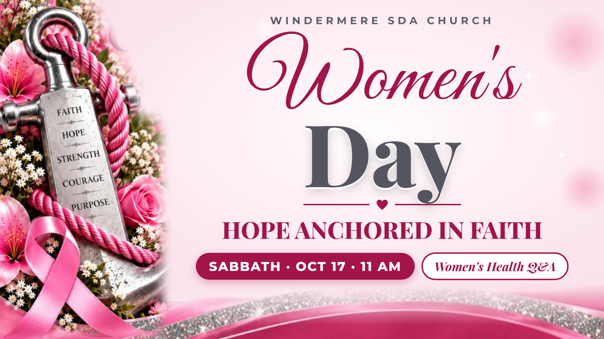 Women’s Day: Hope Anchored in Faith