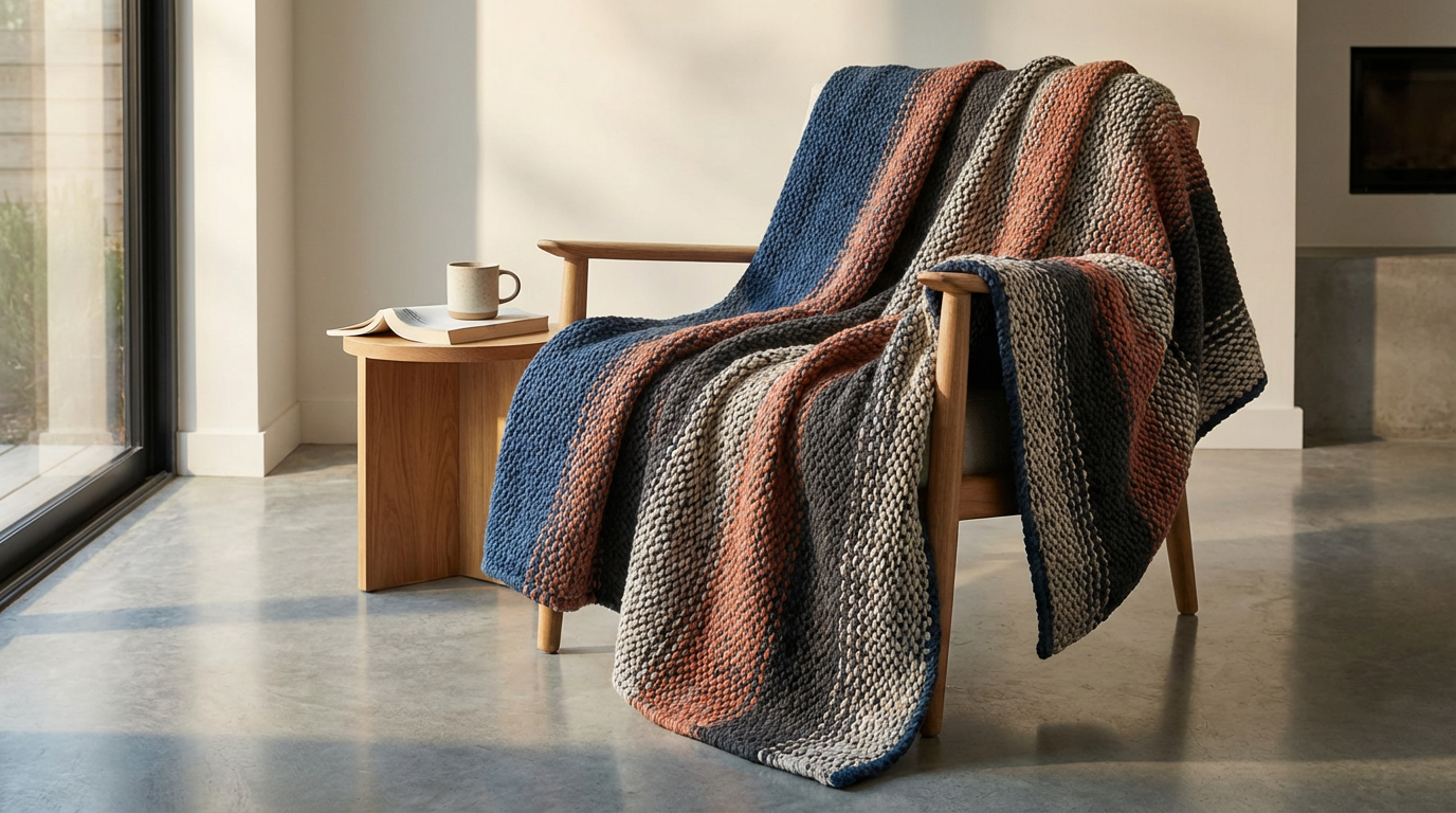 Chunky Knit Weighted Blanket