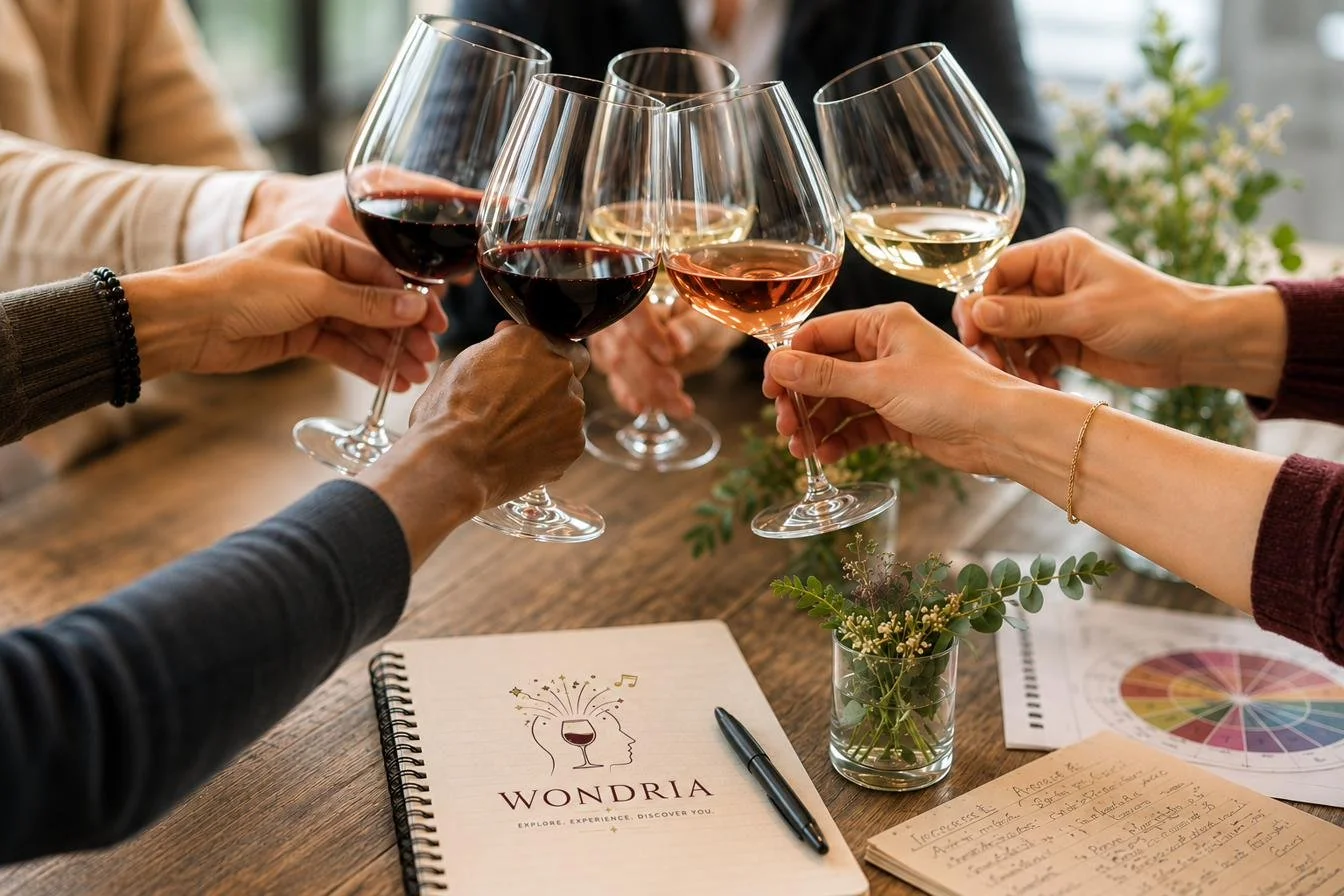 Friends toasting at a private gathering