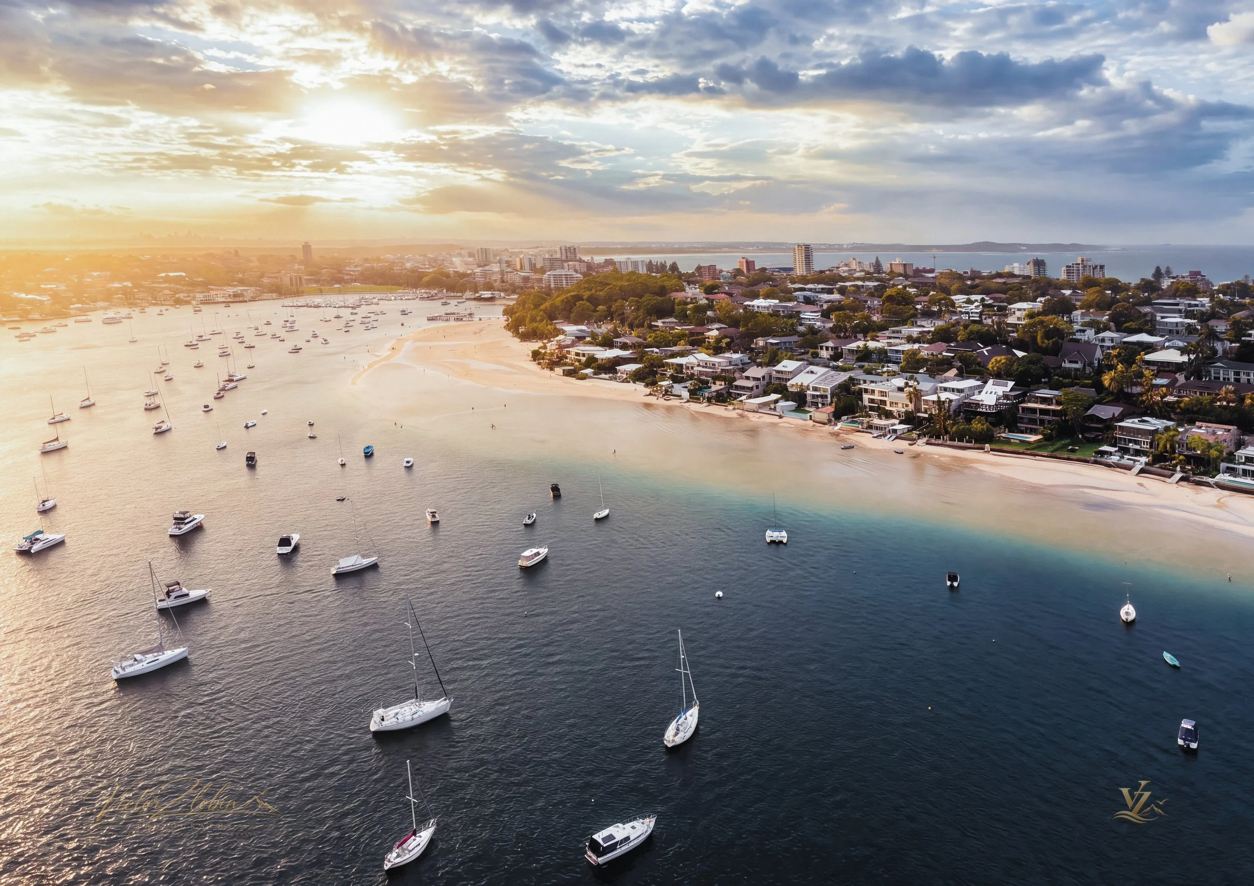 Darook Park and Port Hacking at Sunset 0704