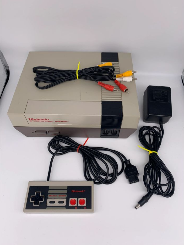 Original Nintendo NES Console Bundle — Tested