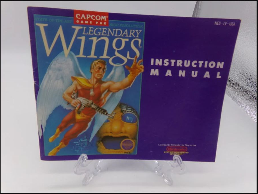 Legendary Wings — Manual Only (NES)
