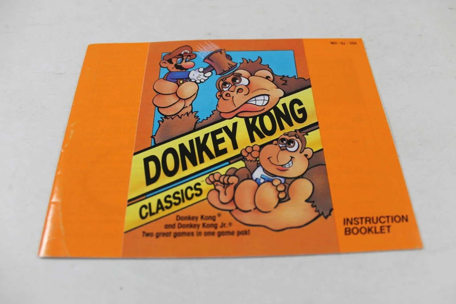 Donkey Kong Classics Manual
