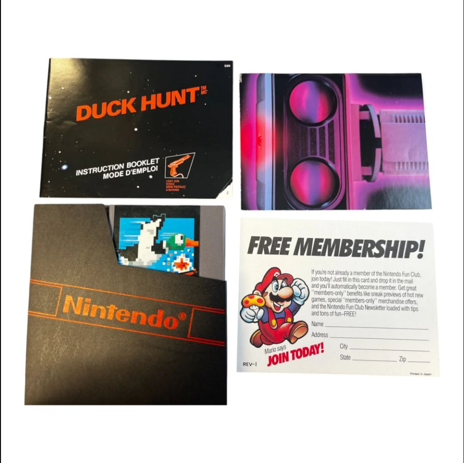 Duck Hunt — Manual Only (NES)