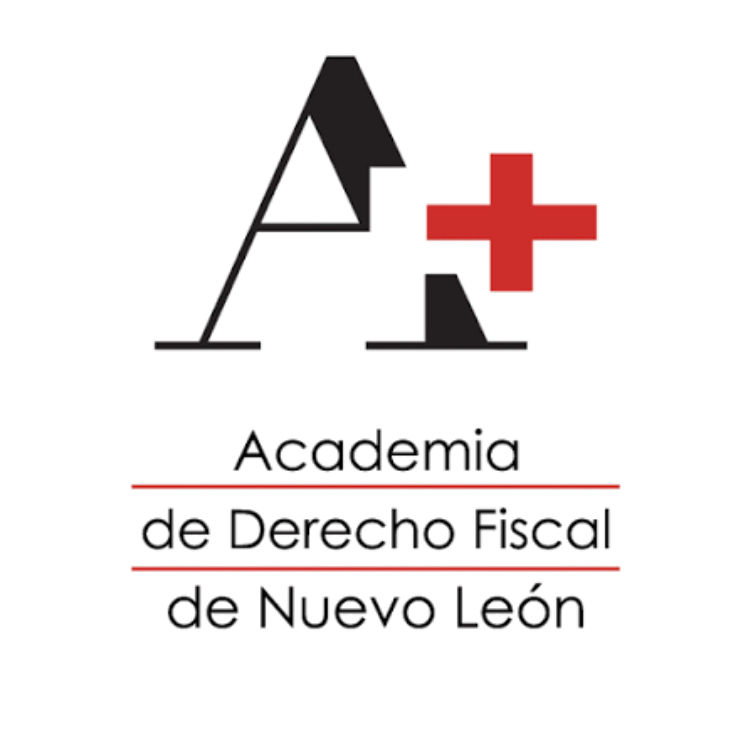 Logo de la Universidad Autónoma de Nuevo León con letras en negro y rojo, y un símbolo de cruz en rojo.