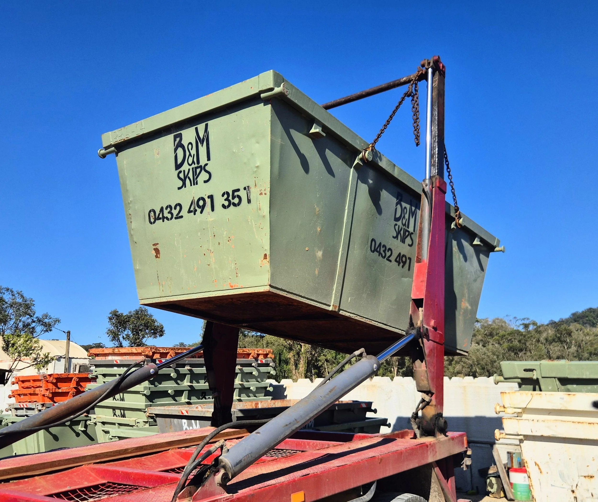 6m3 Household Waste Skip Bin
