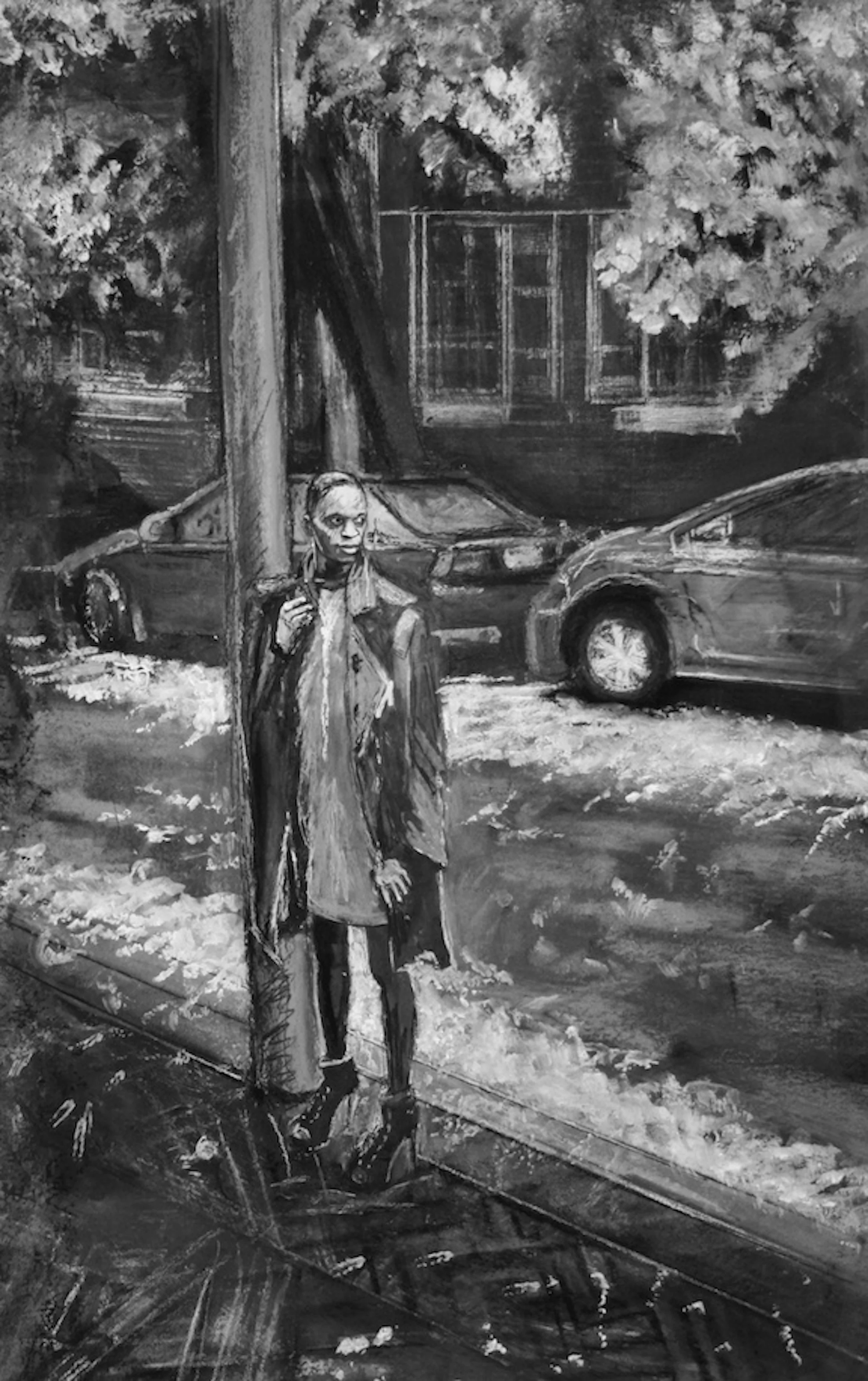 Ms Ty |
2017 |
Charcoal, Gesso, Stretched Canvas |
18 x 24 inches |
2017 PTHC Catalog Cover |
PRINTS AVAILABLE ONLY
