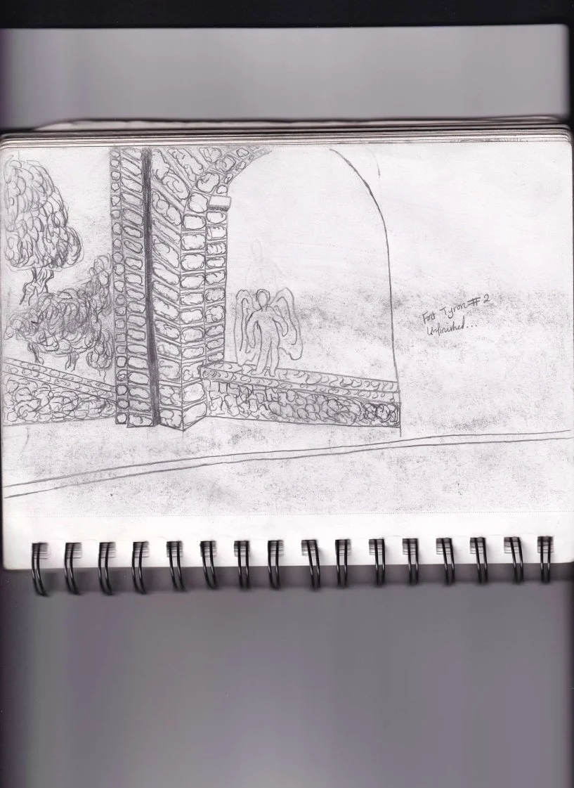 [Central Park Sketching #5] Fort Tyron Park #2 [10-18-2025]